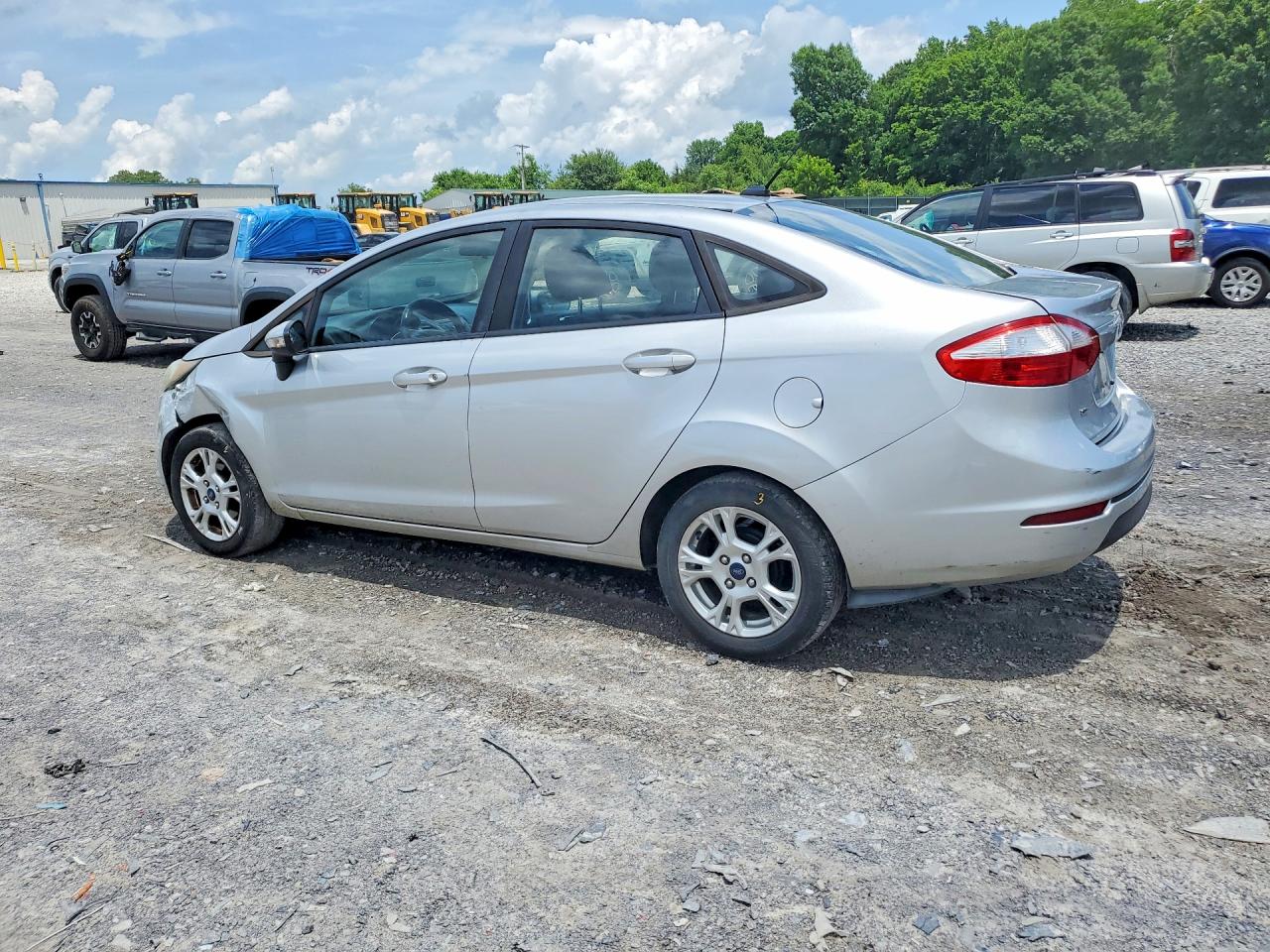 2015 Ford Fiesta Se Silver vin: 3FADP4BJ7FM187968