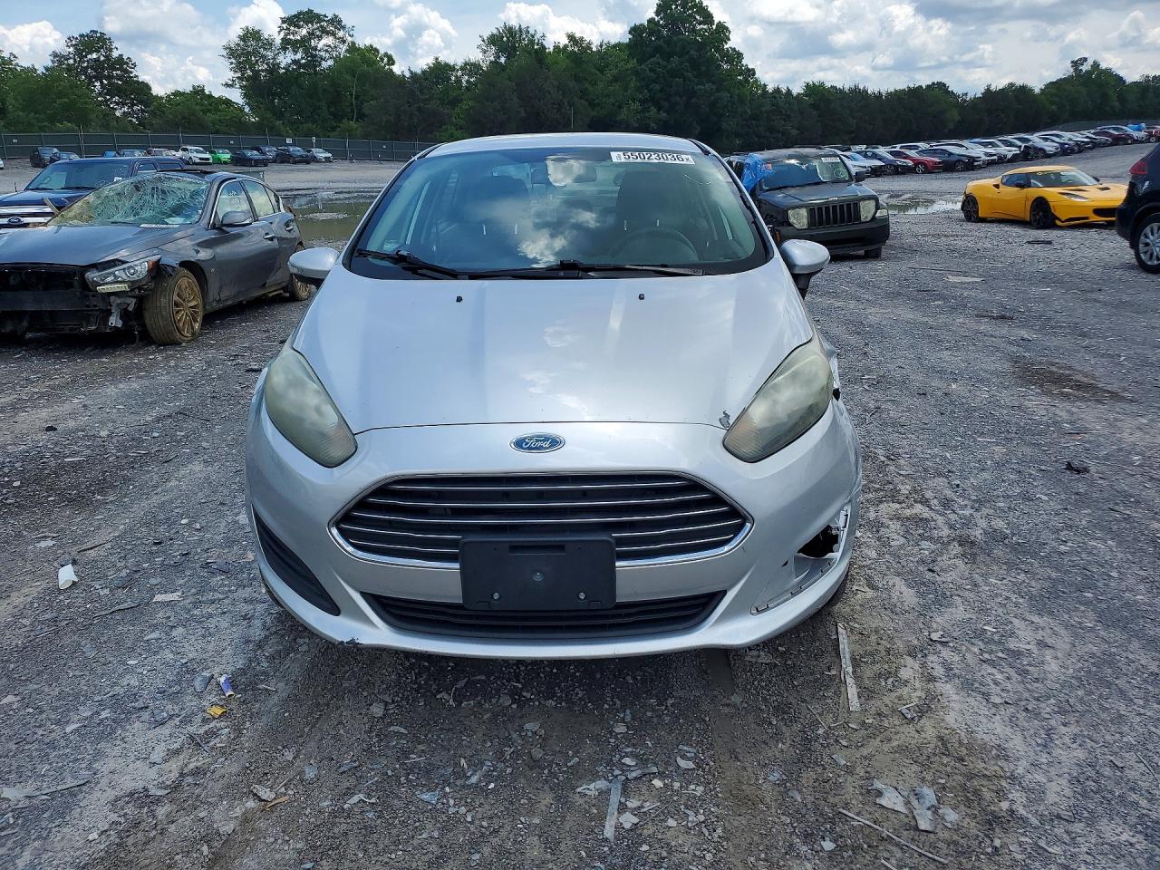 2015 Ford Fiesta Se Silver vin: 3FADP4BJ7FM187968