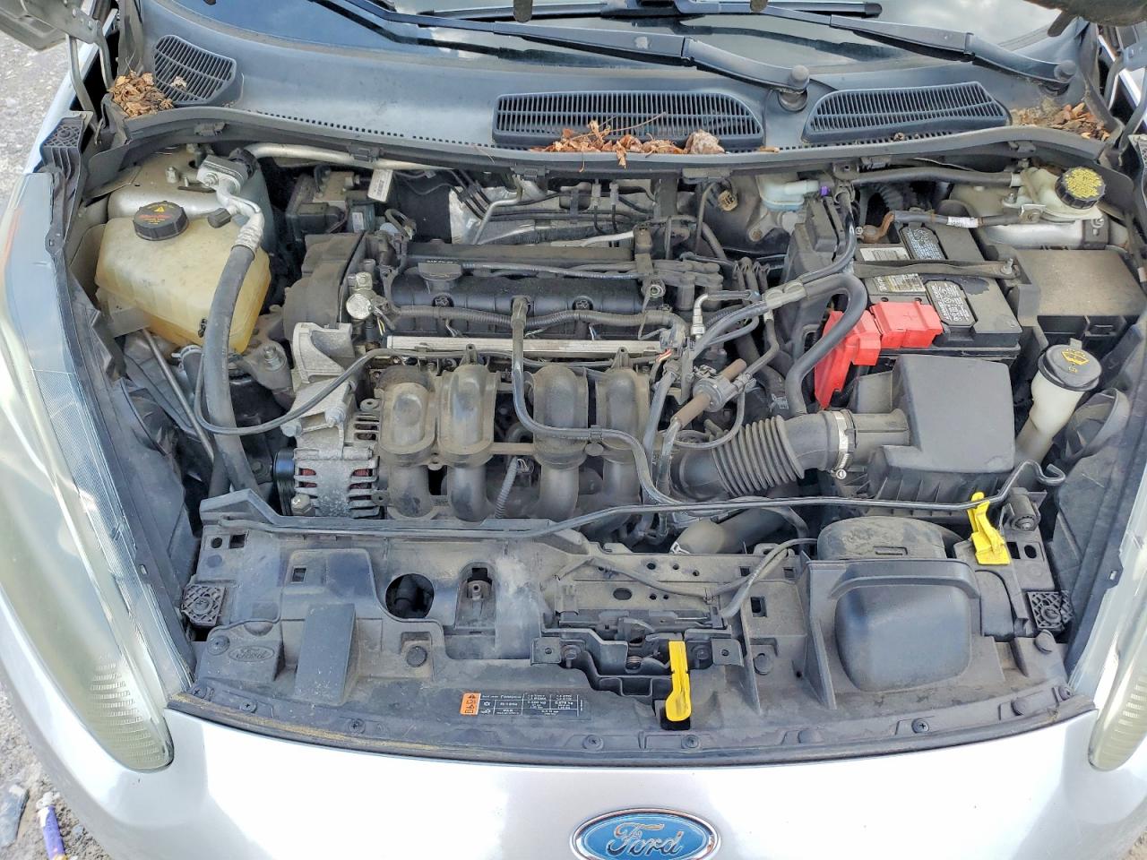 2015 Ford Fiesta Se Silver vin: 3FADP4BJ7FM187968