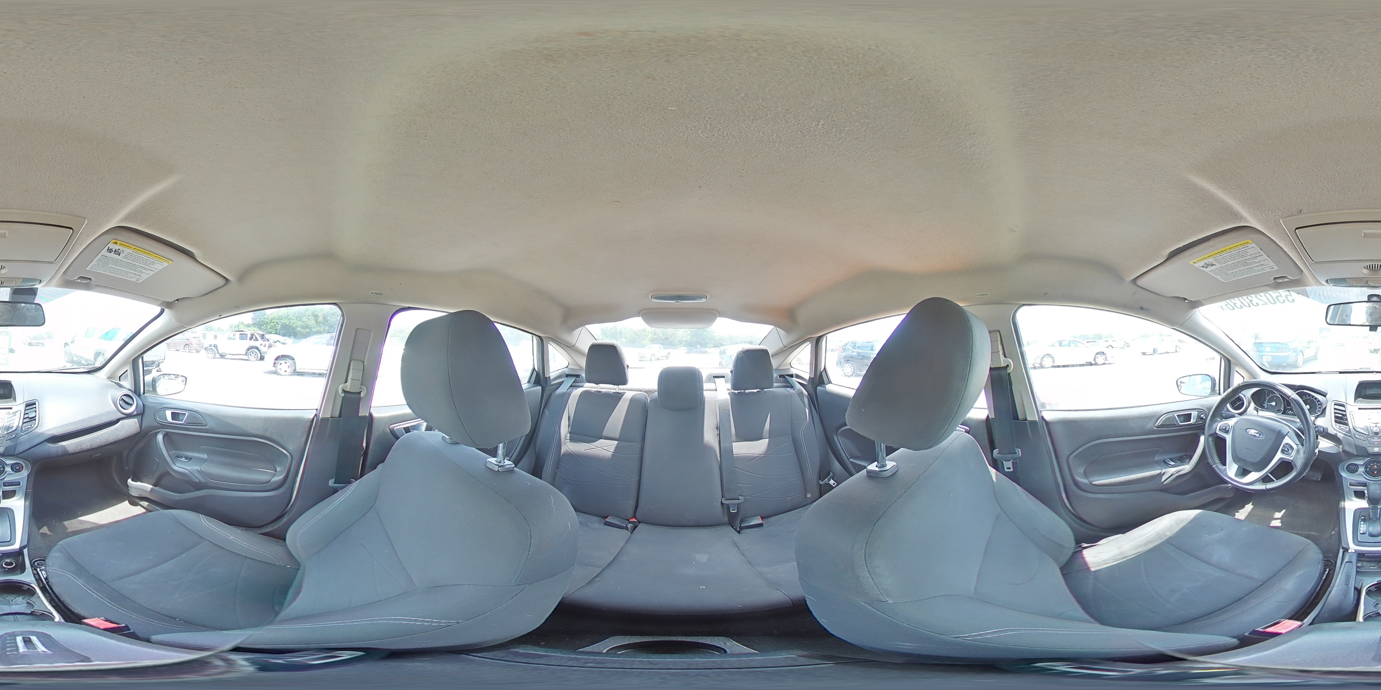 2015 Ford Fiesta Se Silver vin: 3FADP4BJ7FM187968