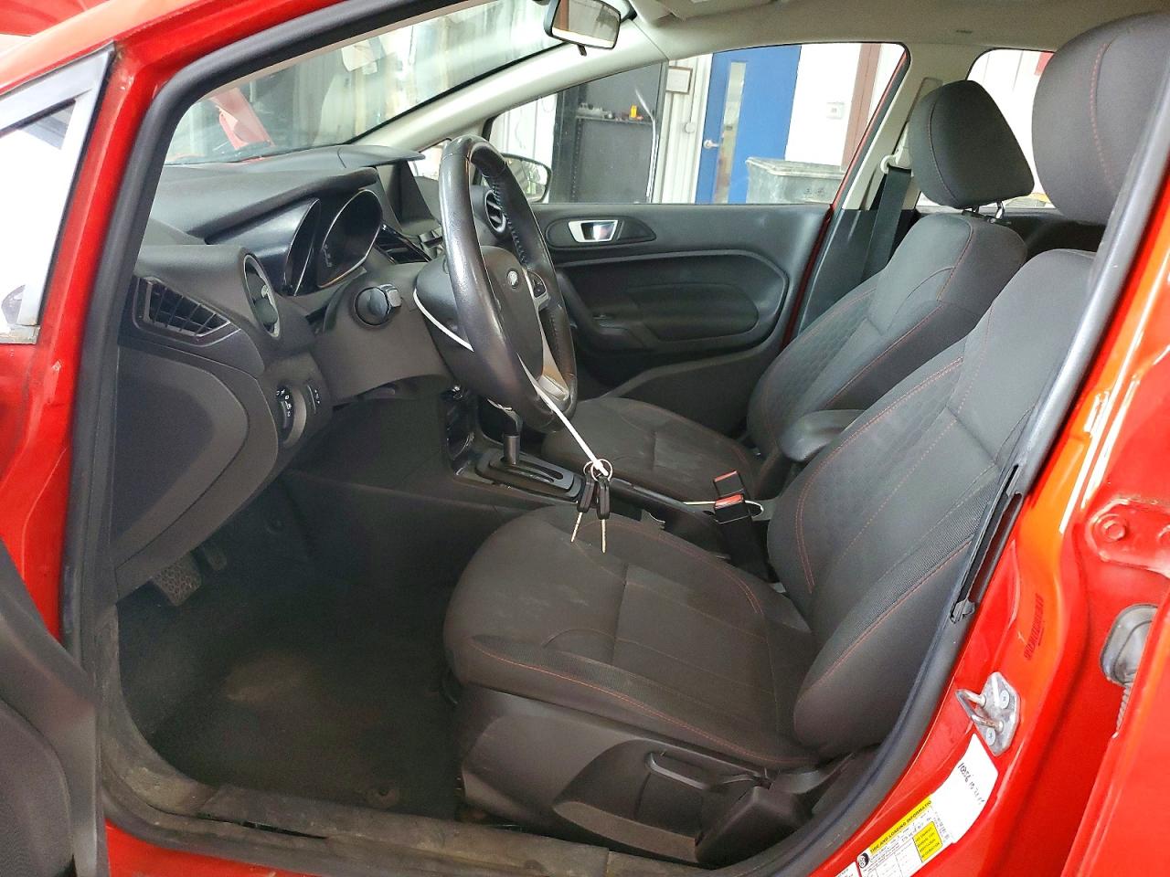 2015 Ford Fiesta Se Red vin: 3FADP4BJ7FM201108