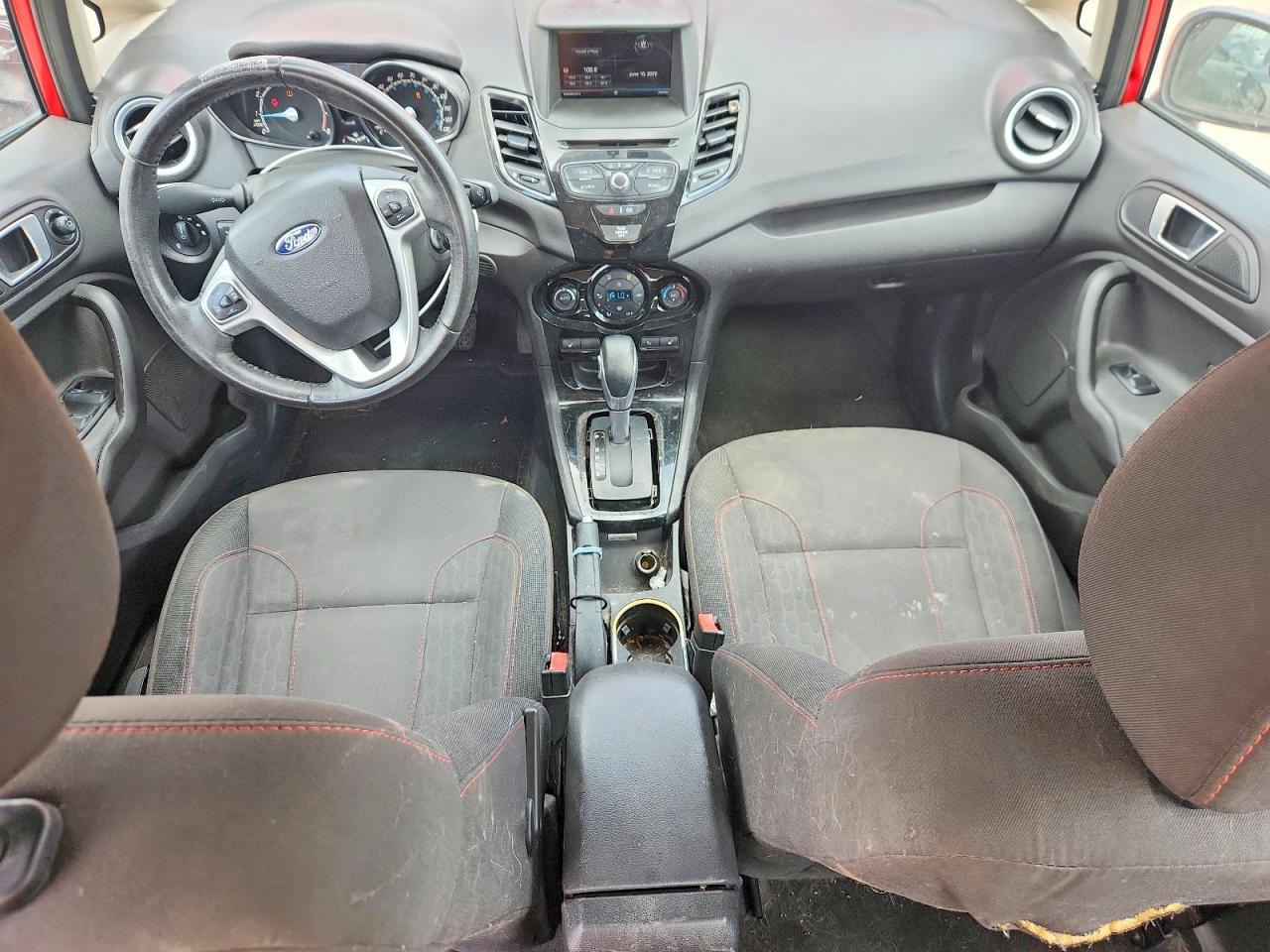 2015 Ford Fiesta Se Red vin: 3FADP4BJ7FM203411