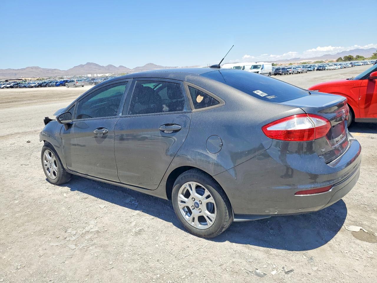 2015 Ford Fiesta Se Gray vin: 3FADP4BJ7FM203683