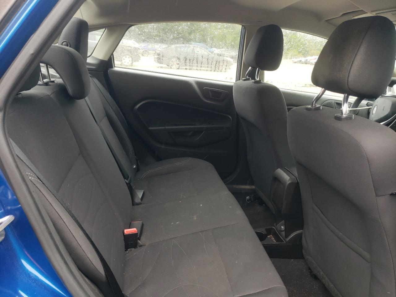 2018 Ford Fiesta Se Blue vin: 3FADP4BJ7JM129898