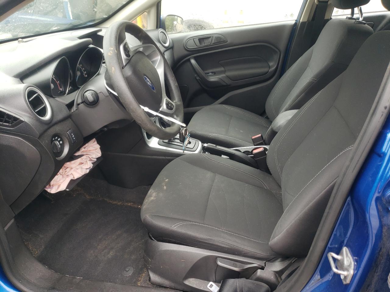 2018 Ford Fiesta Se Blue vin: 3FADP4BJ7JM129898