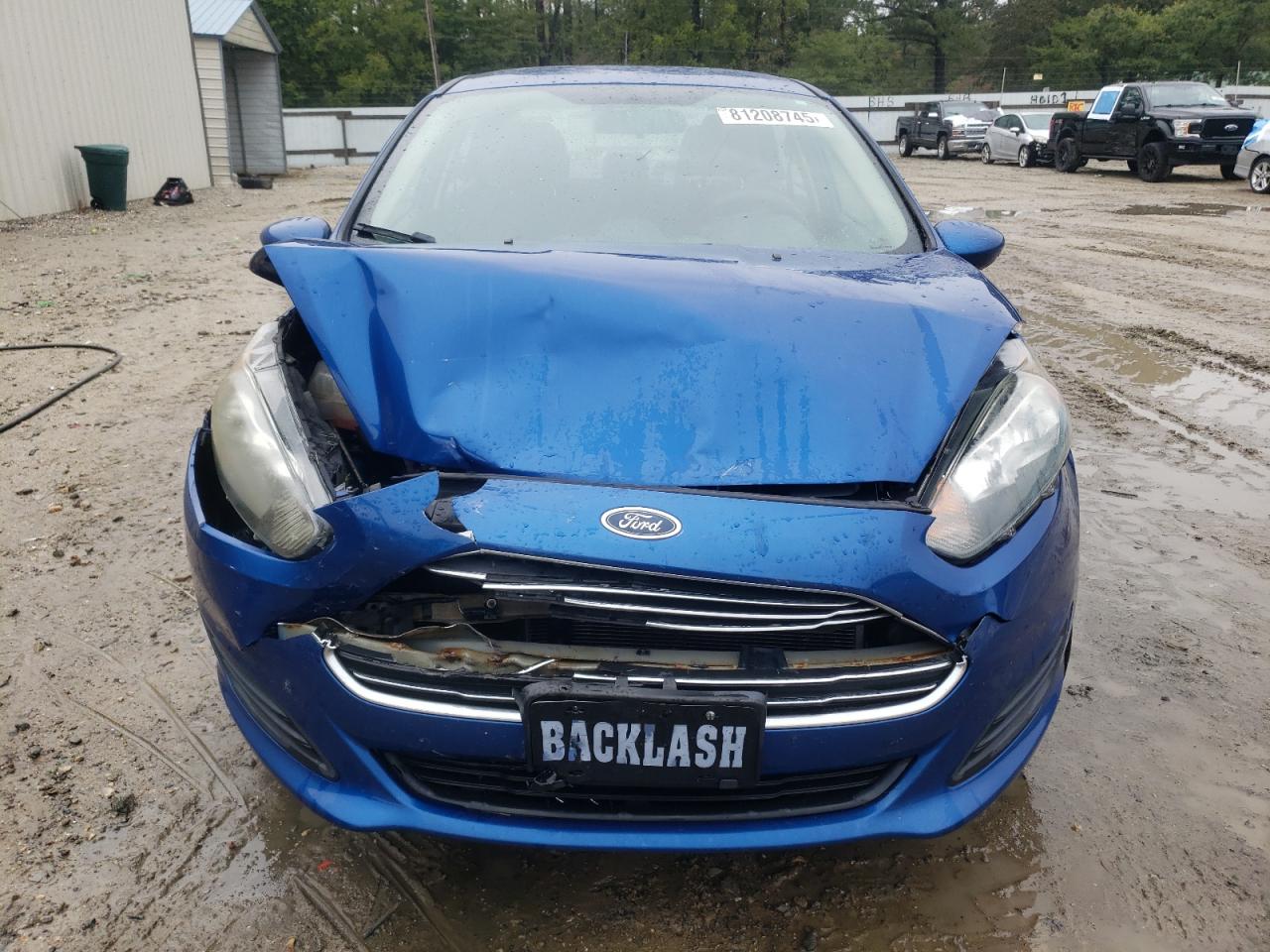 2018 Ford Fiesta Se Blue vin: 3FADP4BJ7JM129898