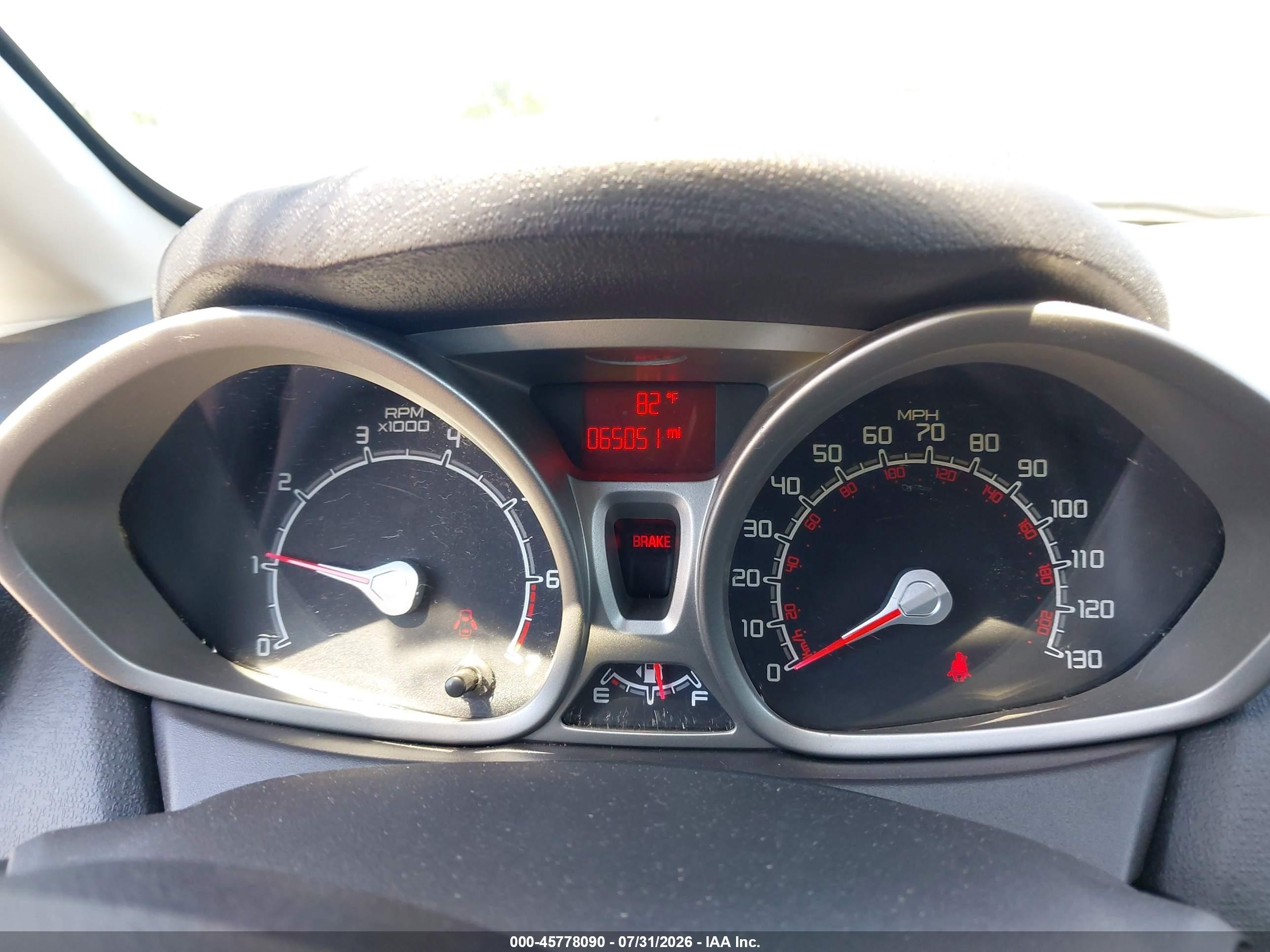 2011 Ford Fiesta Se Blue vin: 3FADP4BJ8BM142371