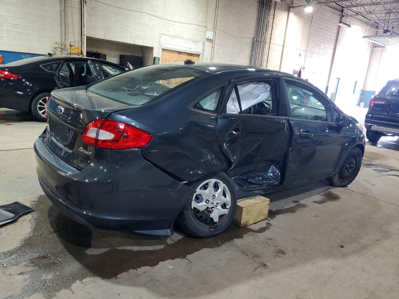 2011 Ford Fiesta Se Gray vin: 3FADP4BJ8BM225685