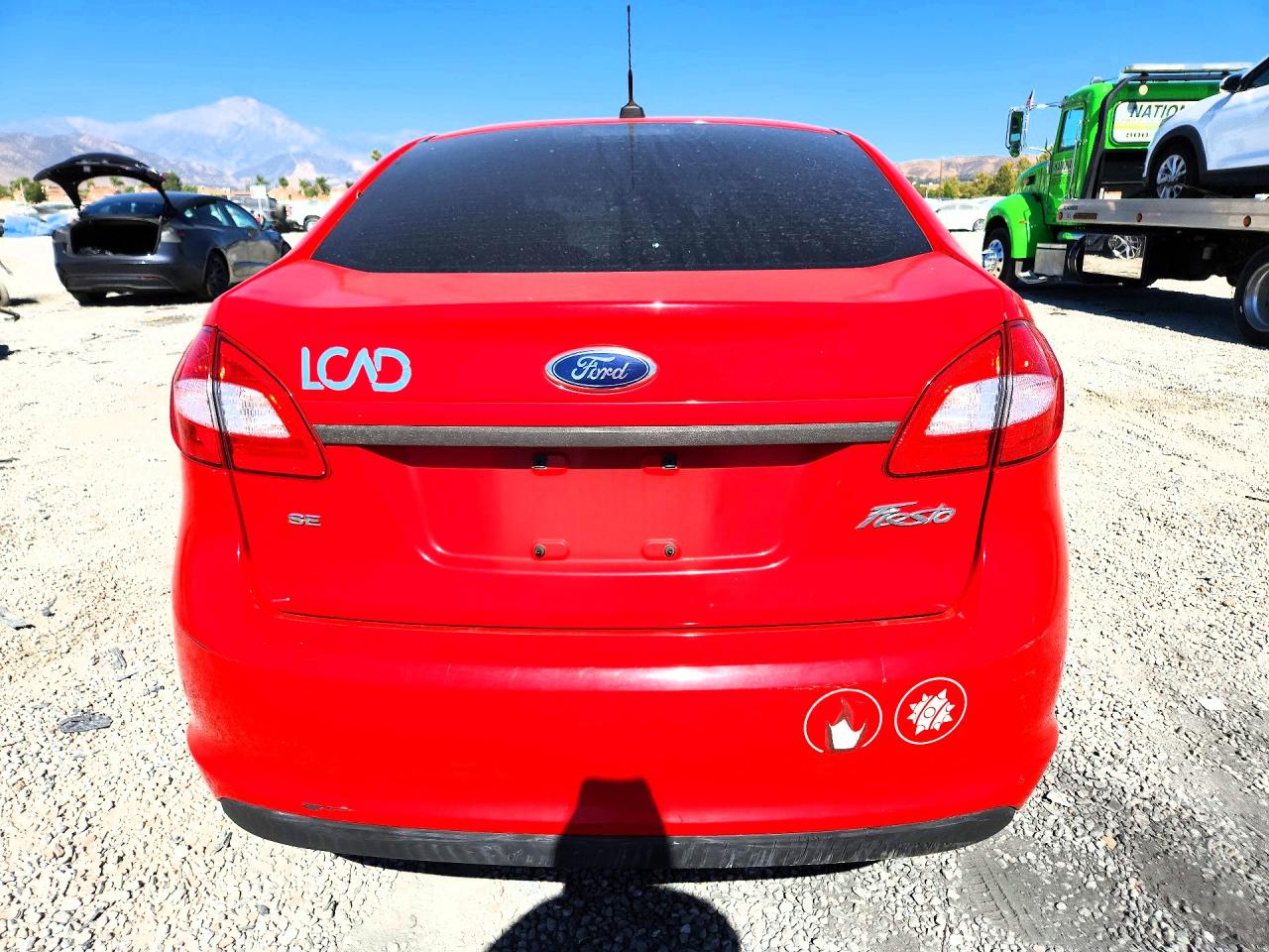 2012 Ford Fiesta Se Красный vin: 3FADP4BJ8CM159110
