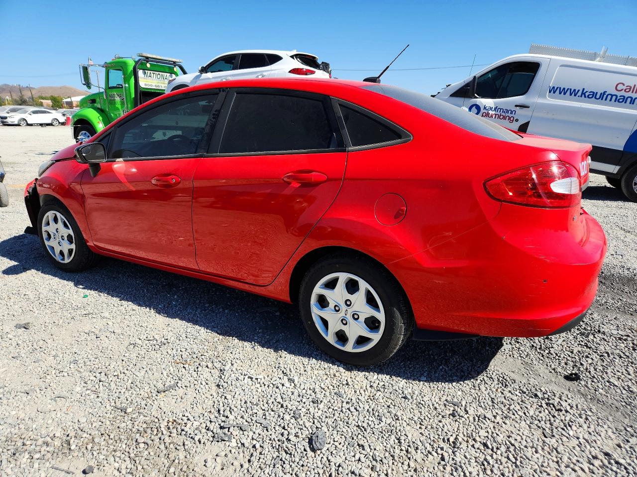 2012 Ford Fiesta Se Красный vin: 3FADP4BJ8CM159110