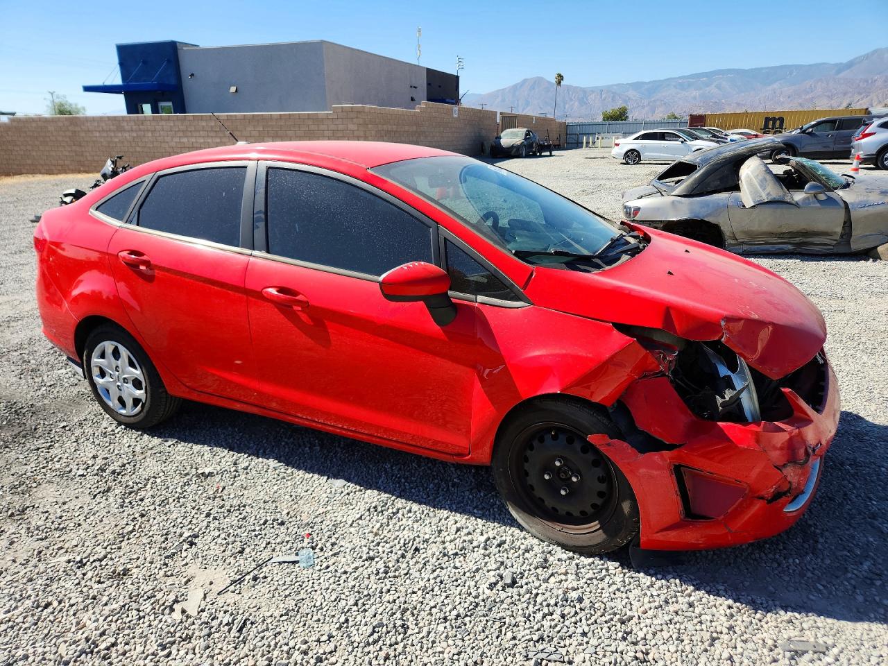 2012 Ford Fiesta Se Красный vin: 3FADP4BJ8CM159110