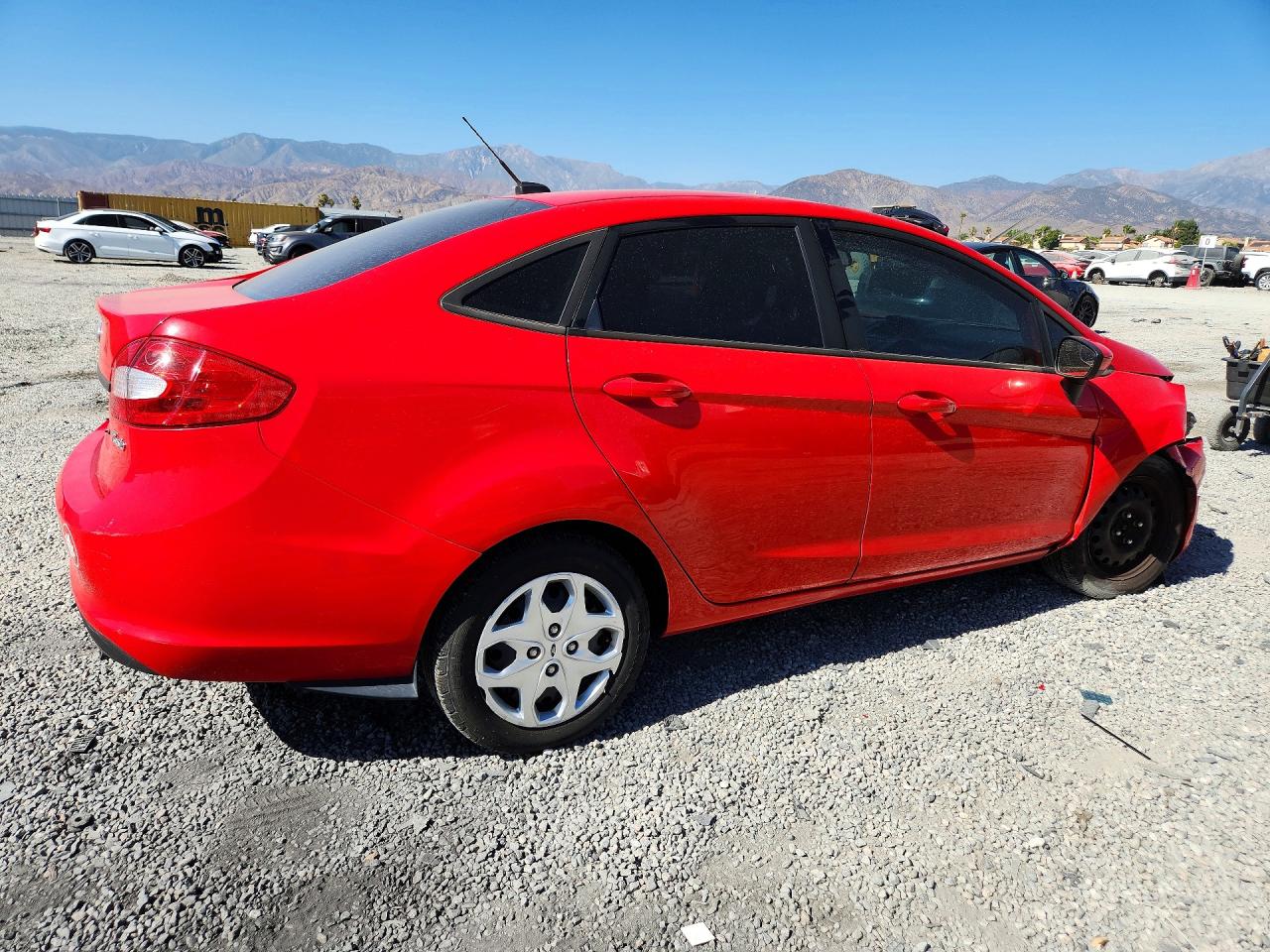 2012 Ford Fiesta Se Красный vin: 3FADP4BJ8CM159110