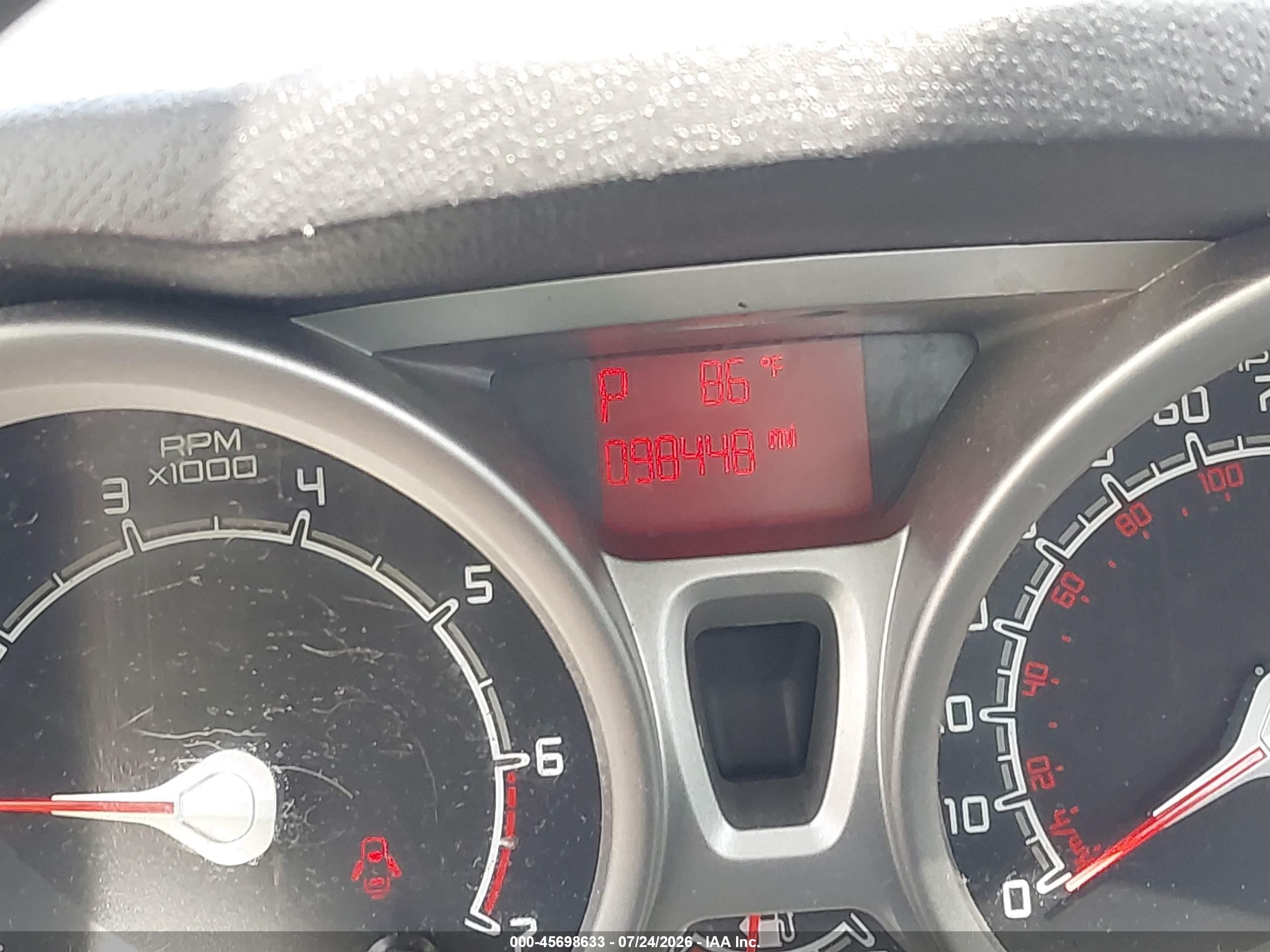 2012 Ford Fiesta Se Silver vin: 3FADP4BJ8CM207642