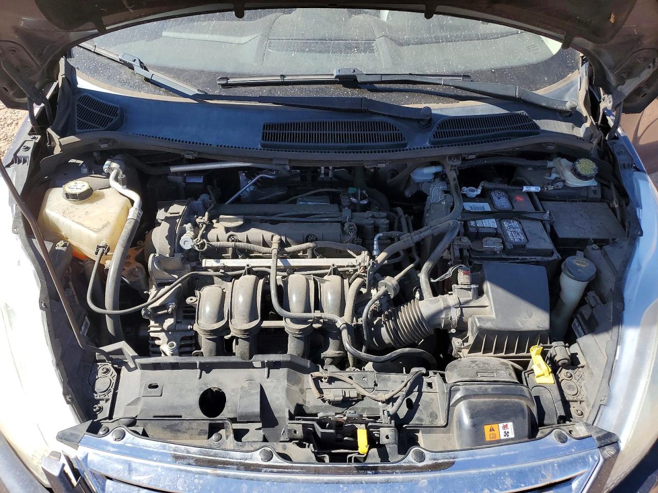 2013 Ford Fiesta Se Blue vin: 3FADP4BJ8DM116839