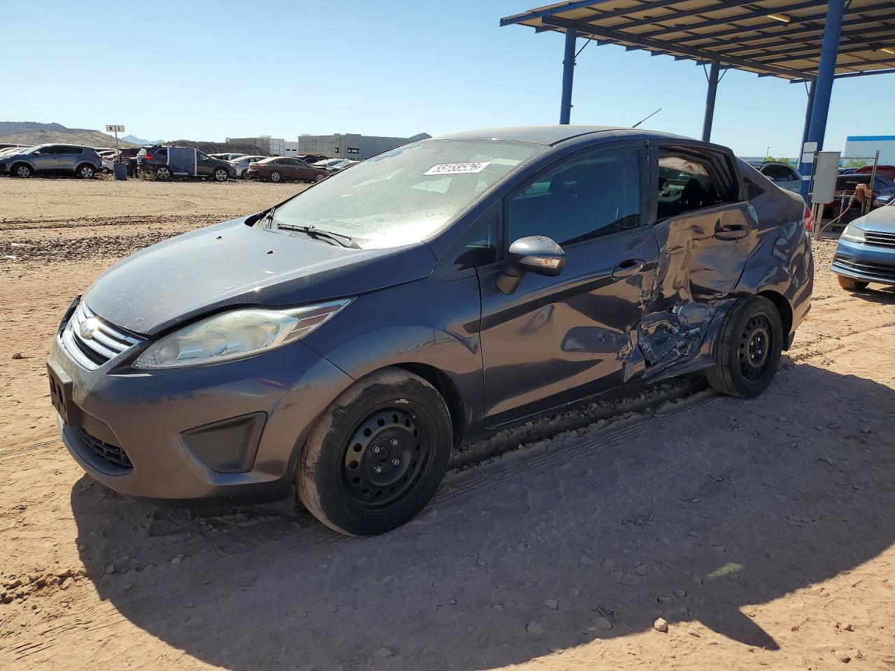 2013 Ford Fiesta Se Blue vin: 3FADP4BJ8DM116839