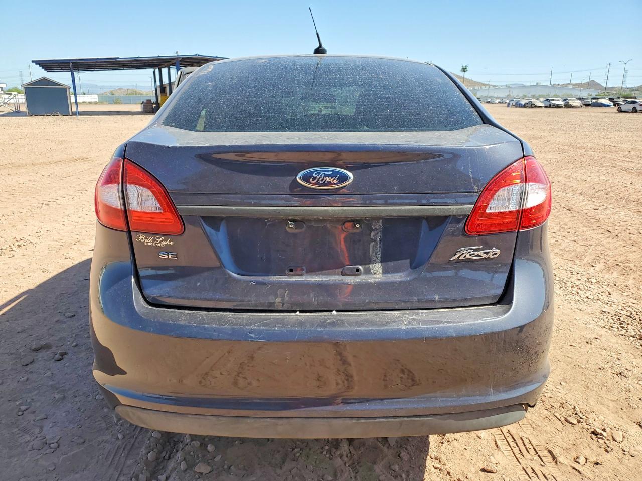 2013 Ford Fiesta Se Blue vin: 3FADP4BJ8DM116839