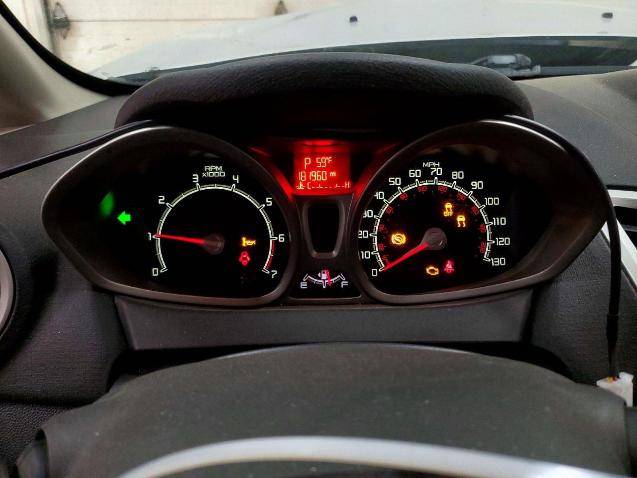 2013 Ford Fiesta Se Silver vin: 3FADP4BJ8DM141112