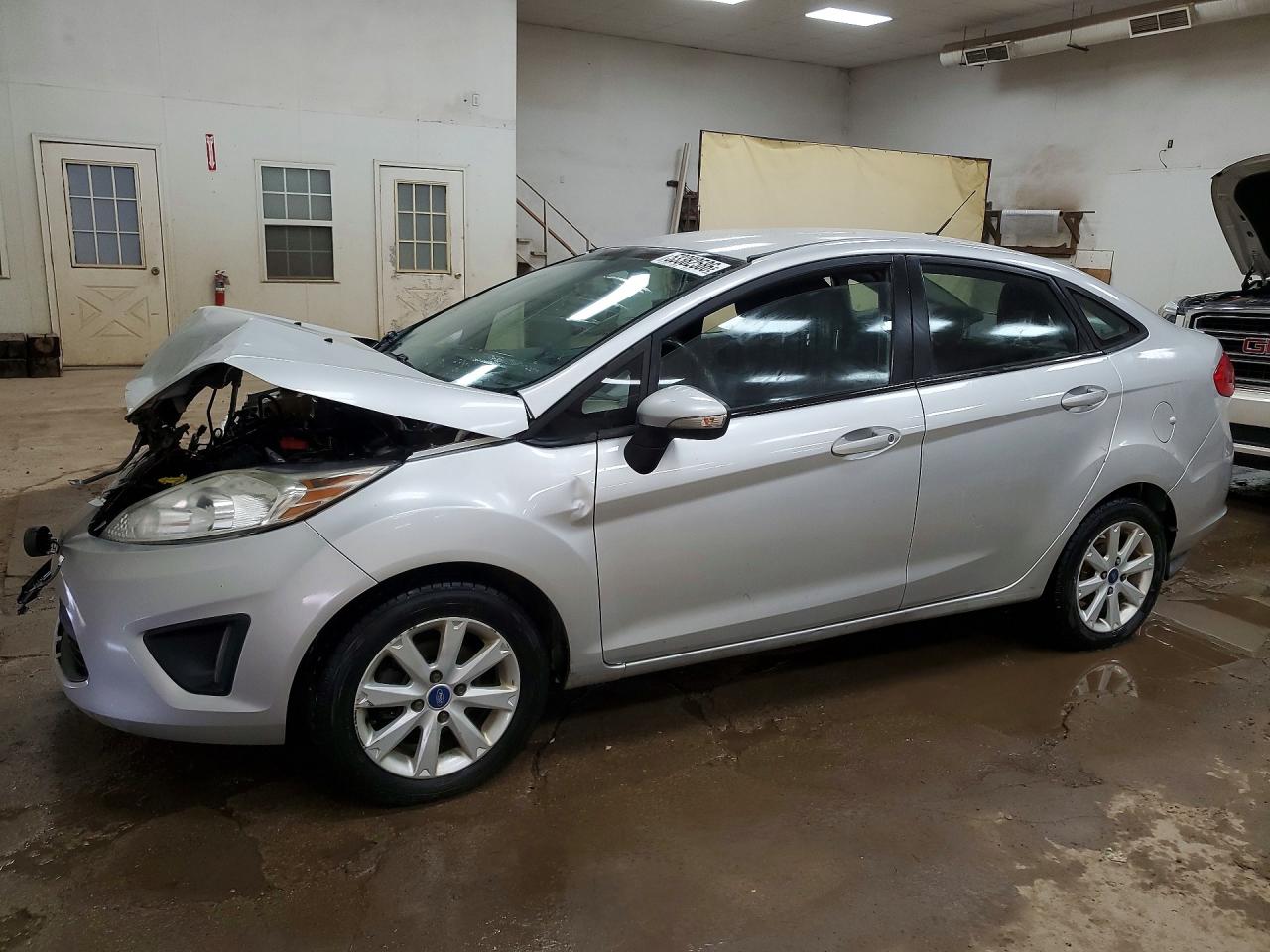 2013 Ford Fiesta Se Silver vin: 3FADP4BJ8DM141112
