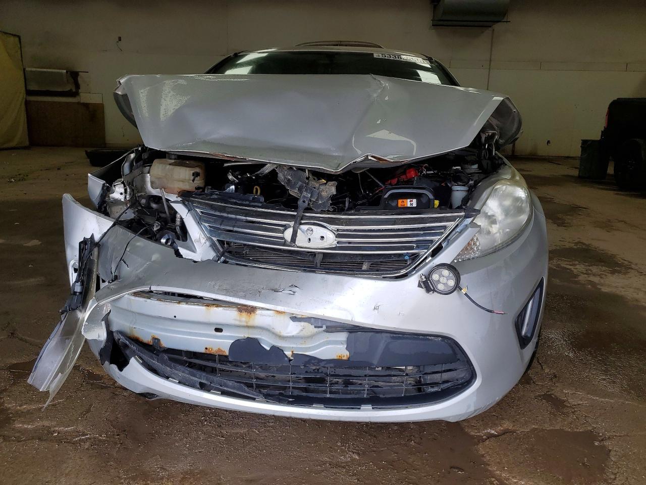 2013 Ford Fiesta Se Silver vin: 3FADP4BJ8DM141112