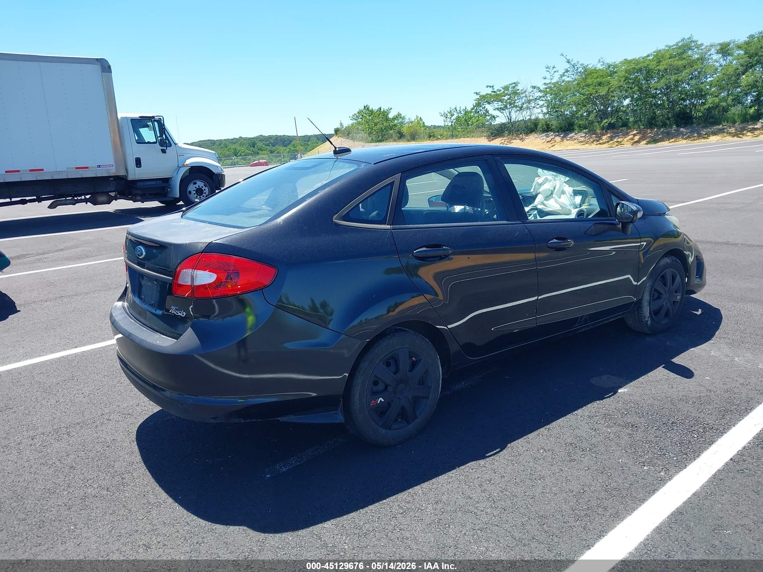 2013 Ford Fiesta Se Black vin: 3FADP4BJ8DM142115