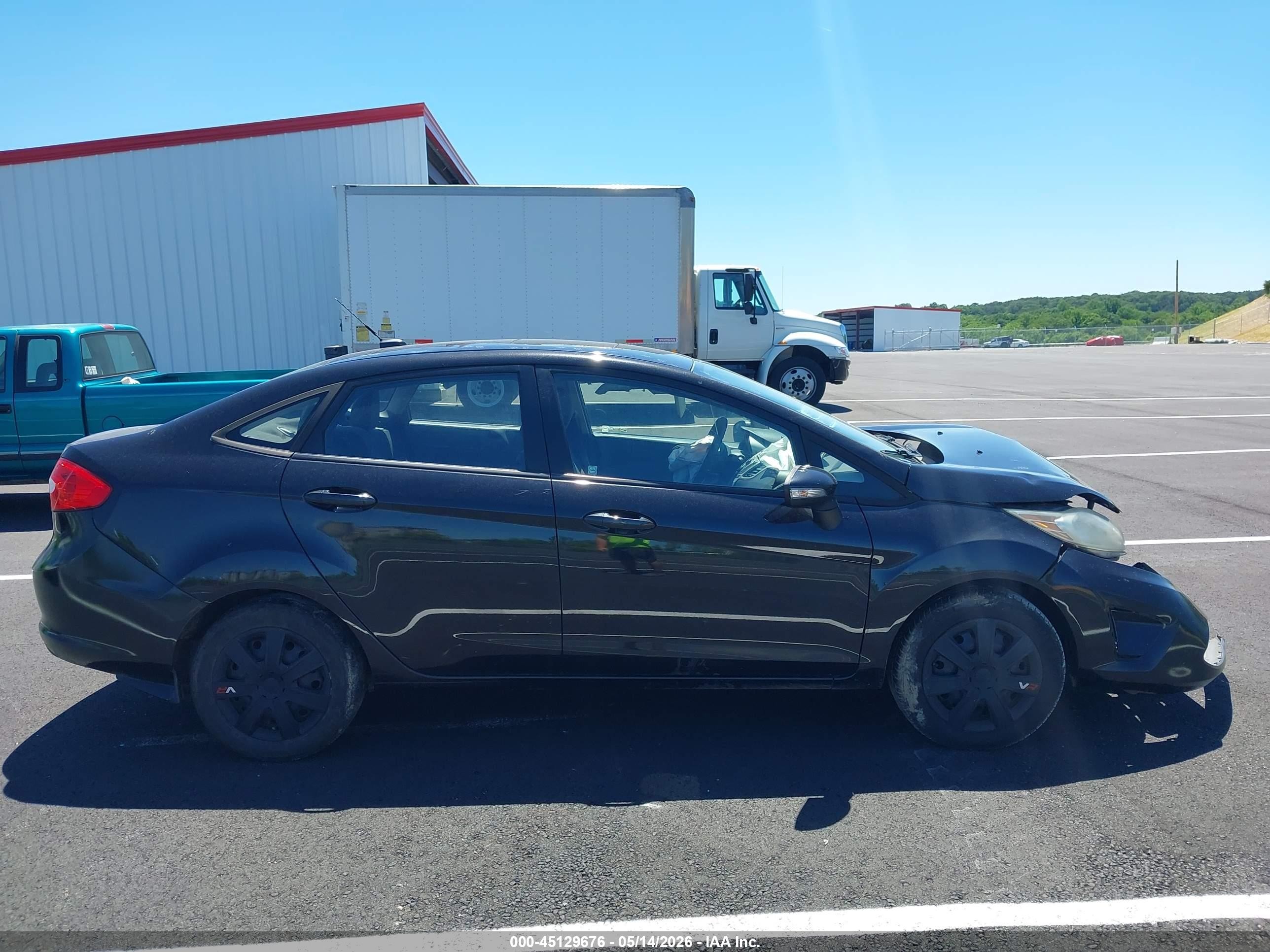 2013 Ford Fiesta Se Black vin: 3FADP4BJ8DM142115