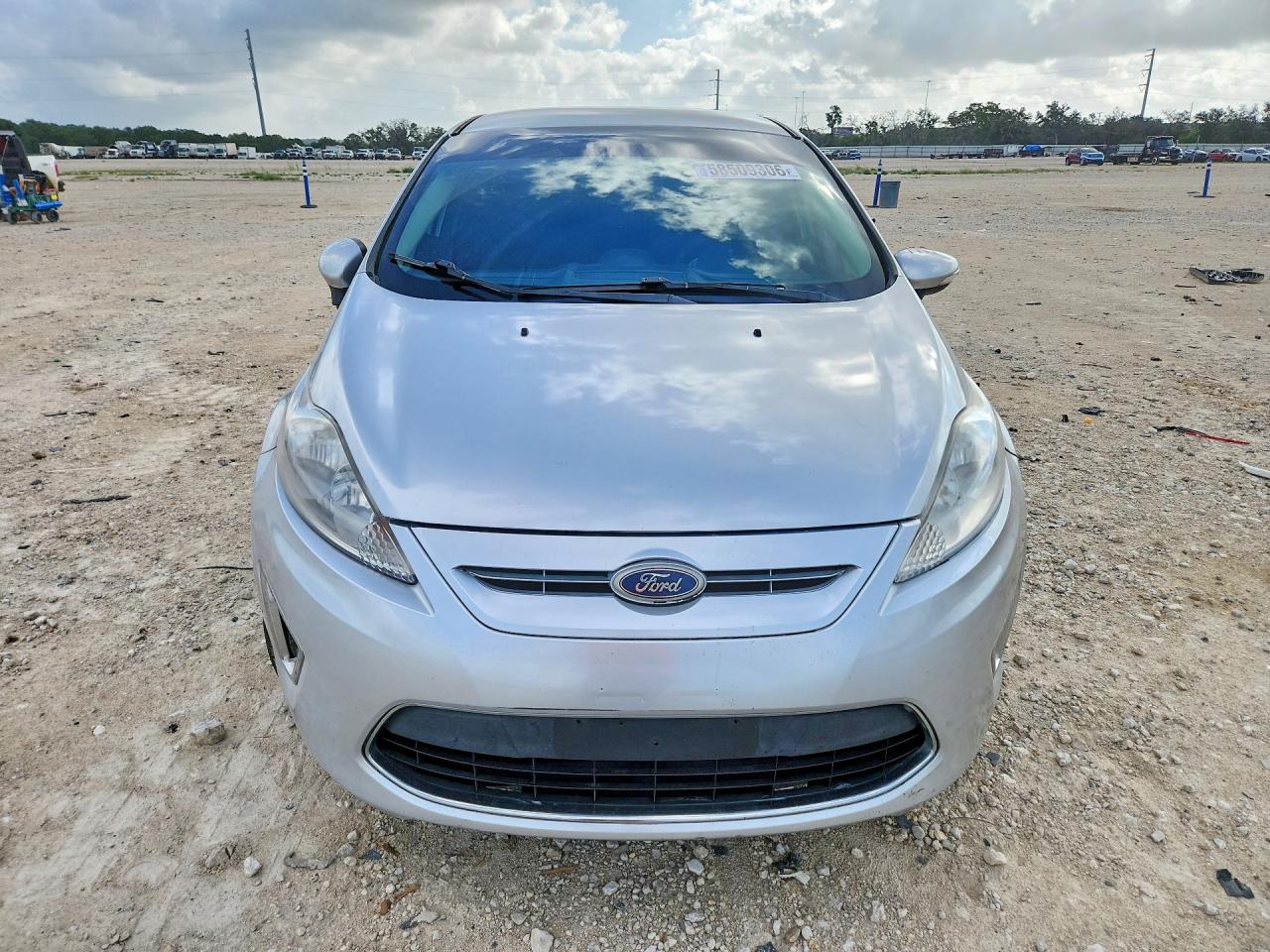 2013 Ford Fiesta Se Silver vin: 3FADP4BJ8DM146892