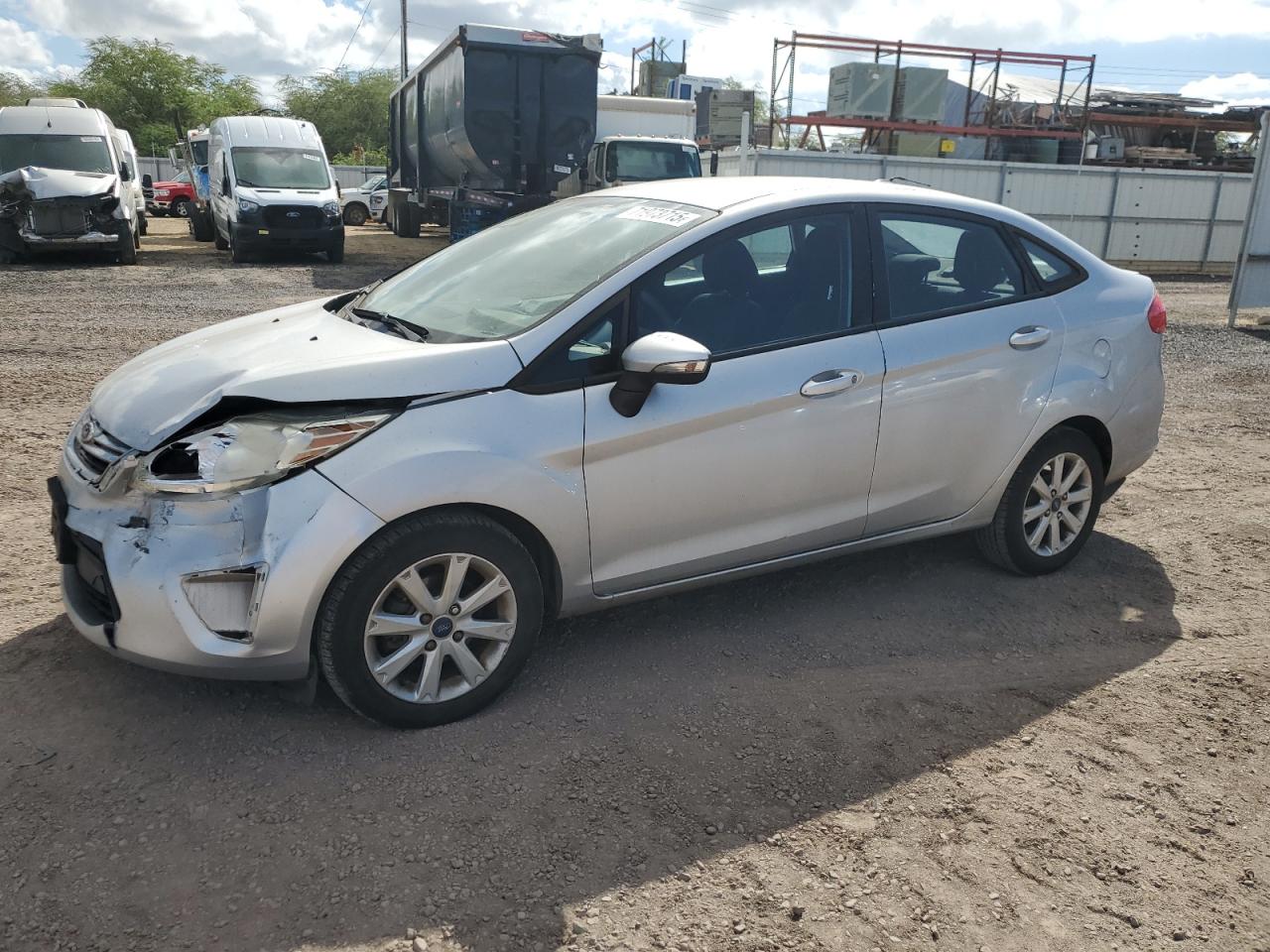 2013 Ford Fiesta Se Silver vin: 3FADP4BJ8DM167838