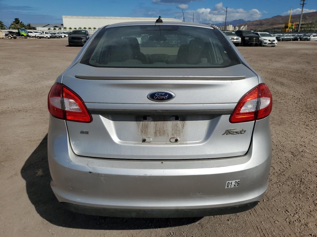 2013 Ford Fiesta Se Silver vin: 3FADP4BJ8DM167838
