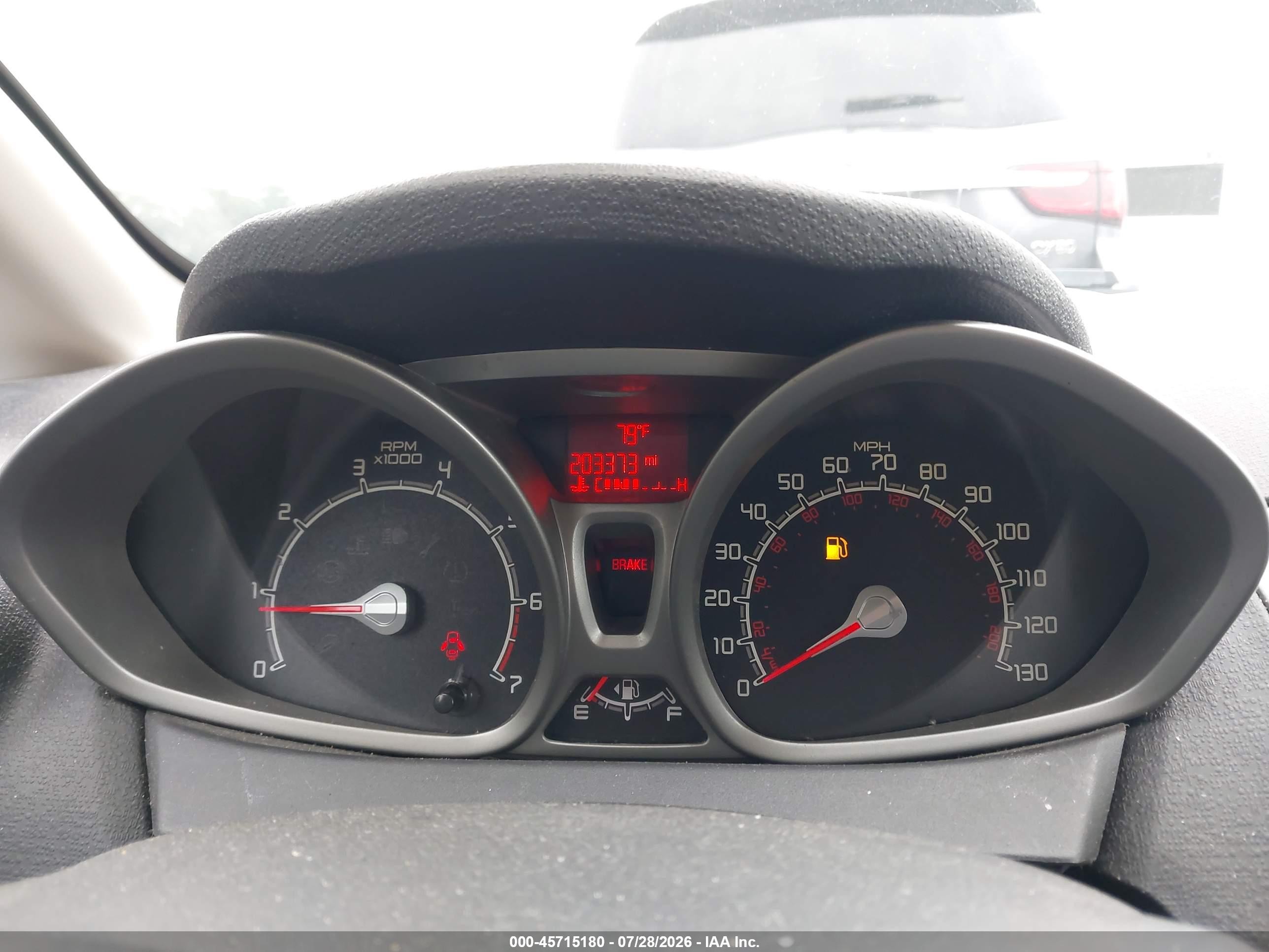 2013 Ford Fiesta Se Black vin: 3FADP4BJ8DM171503