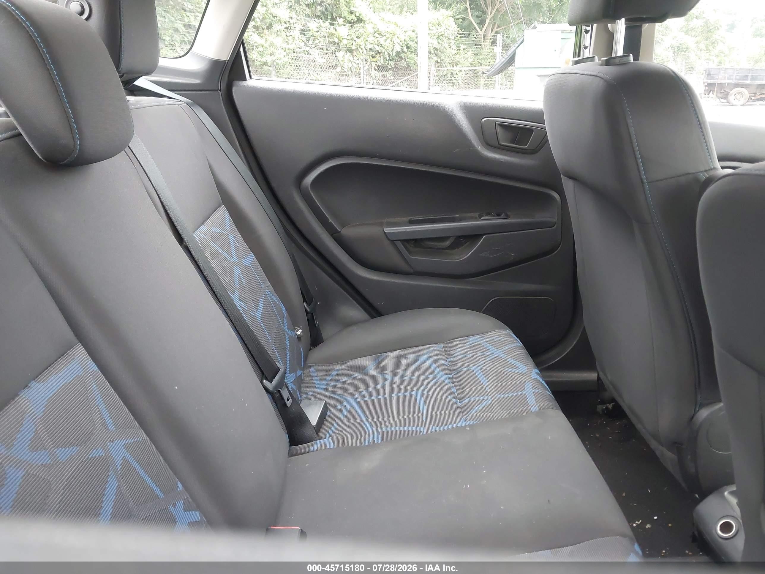 2013 Ford Fiesta Se Black vin: 3FADP4BJ8DM171503