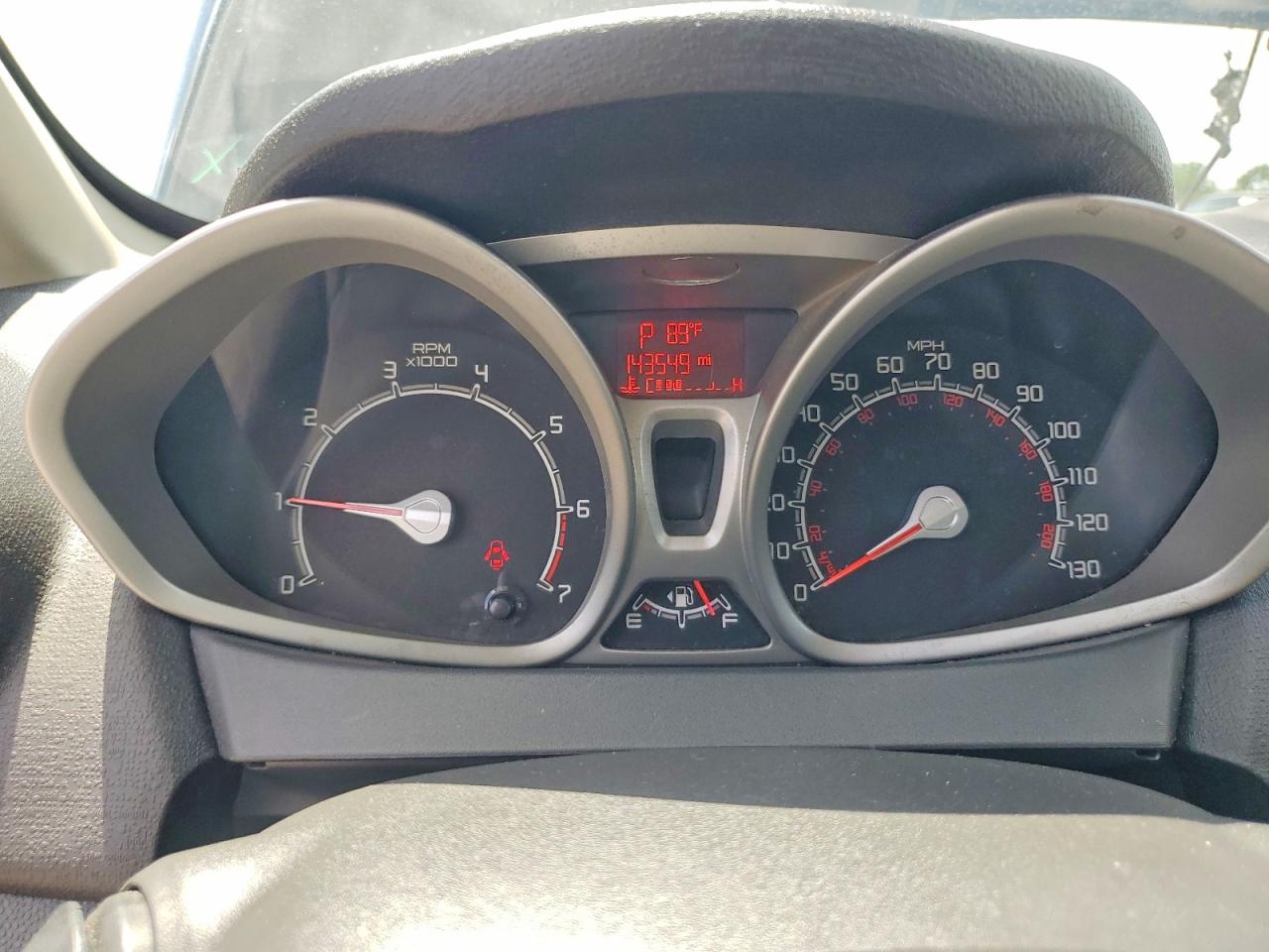 2013 Ford Fiesta Se Black vin: 3FADP4BJ8DM183070