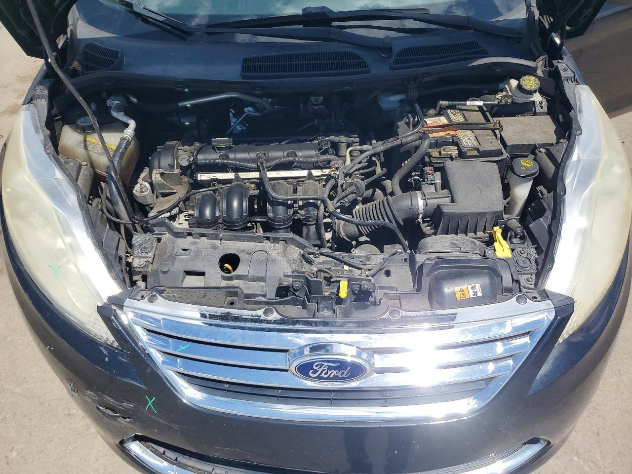 2013 Ford Fiesta Se Black vin: 3FADP4BJ8DM183070