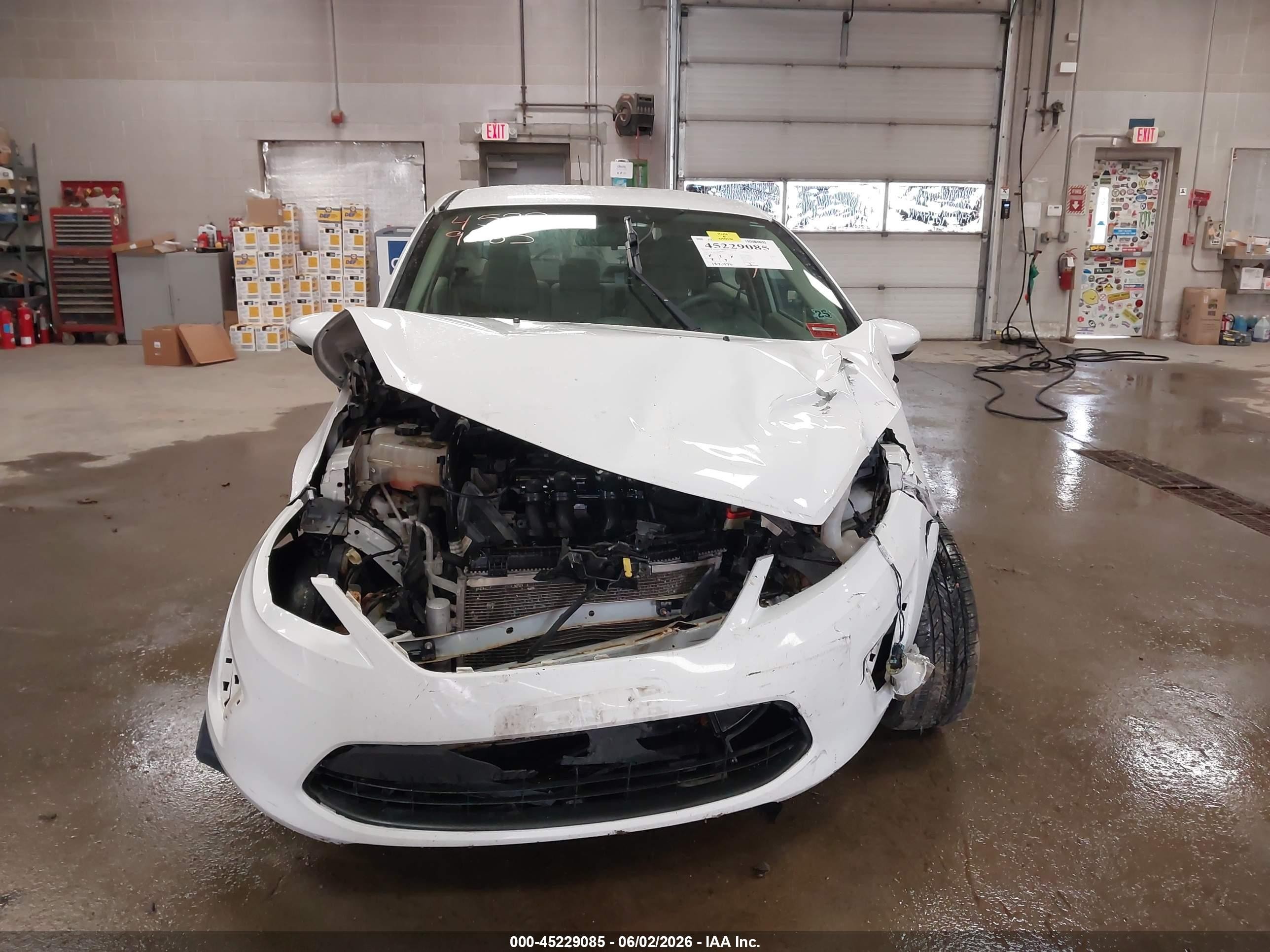 2013 Ford Fiesta Se White vin: 3FADP4BJ8DM191024