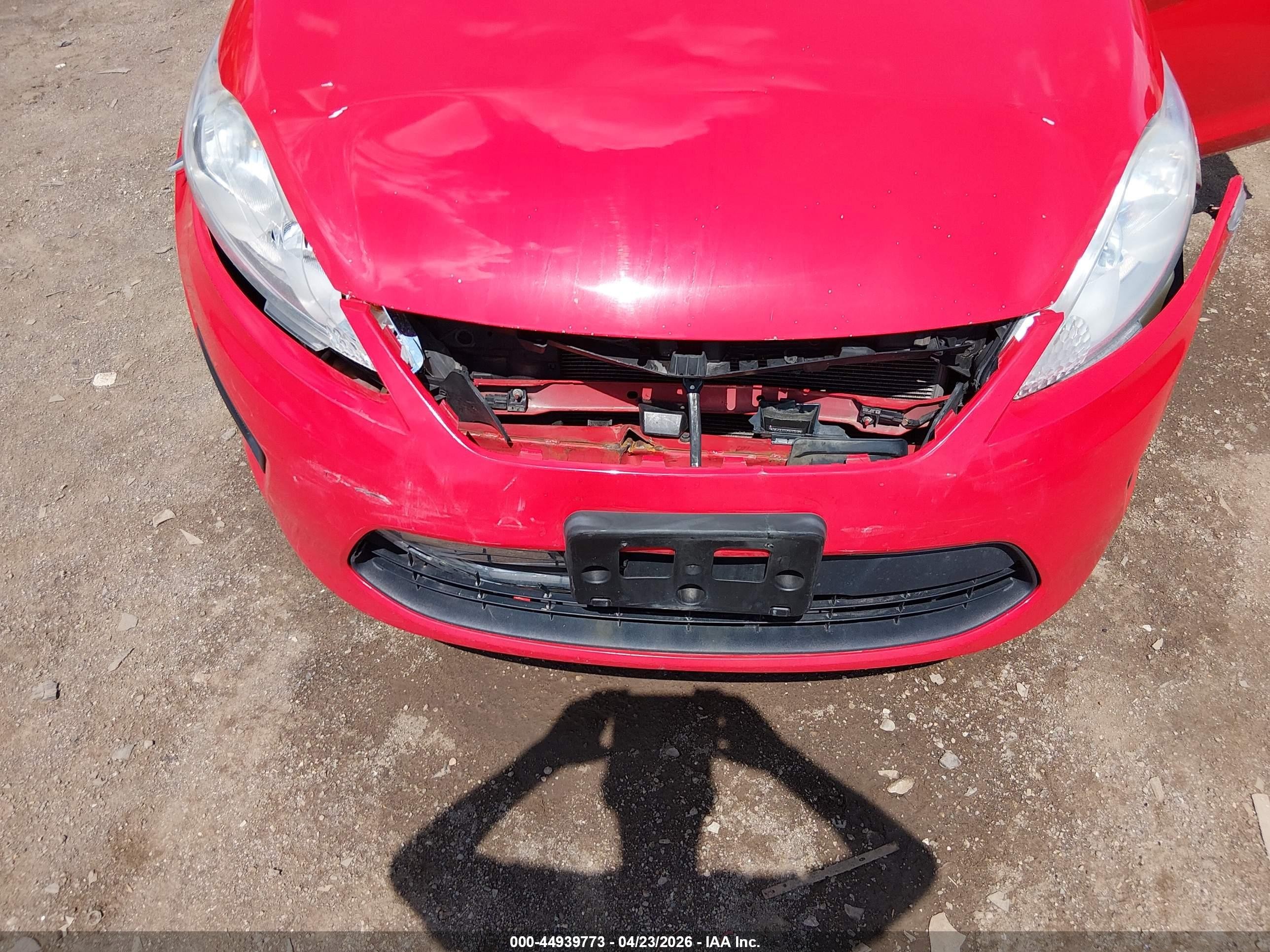 2013 Ford Fiesta Se Red vin: 3FADP4BJ8DM193369