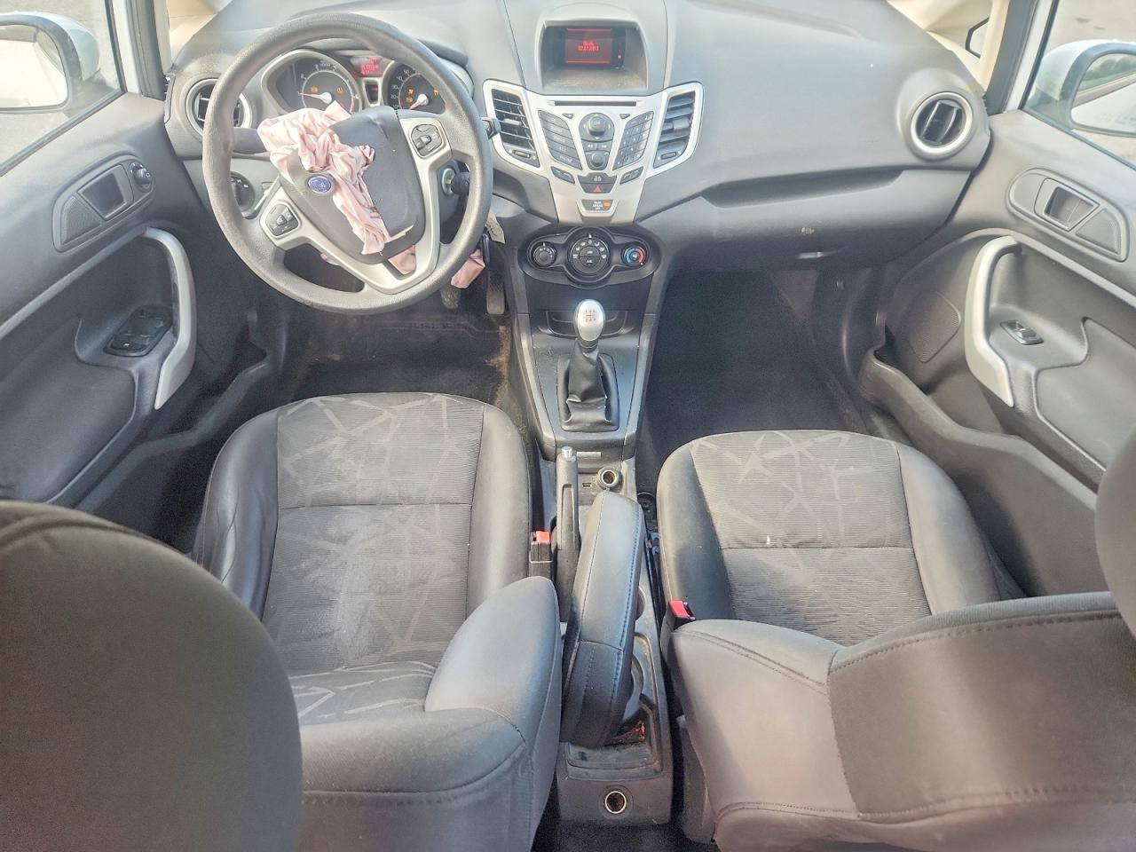2013 Ford Fiesta Se White vin: 3FADP4BJ8DM202765