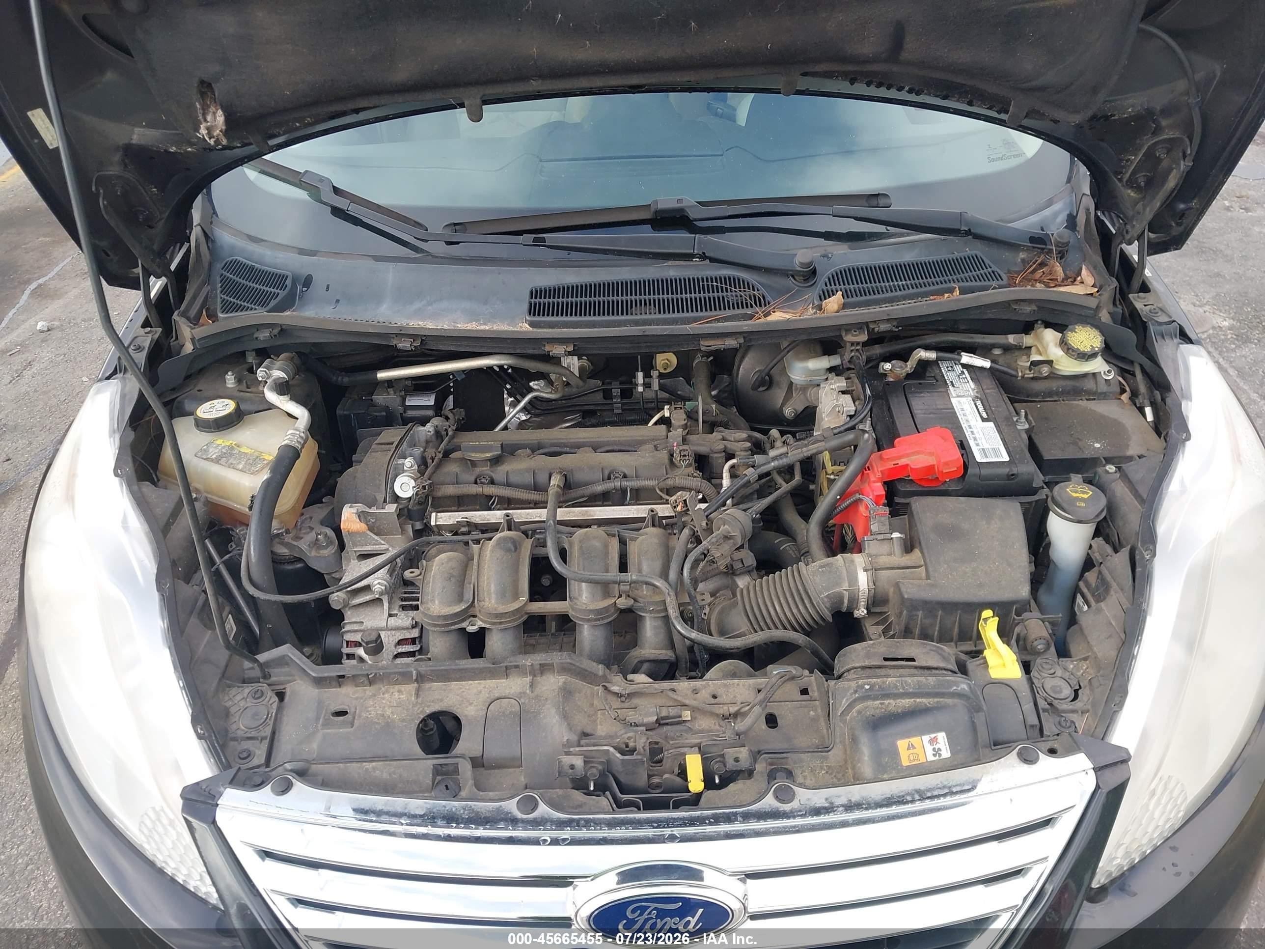 2013 Ford Fiesta Se Black vin: 3FADP4BJ8DM213524