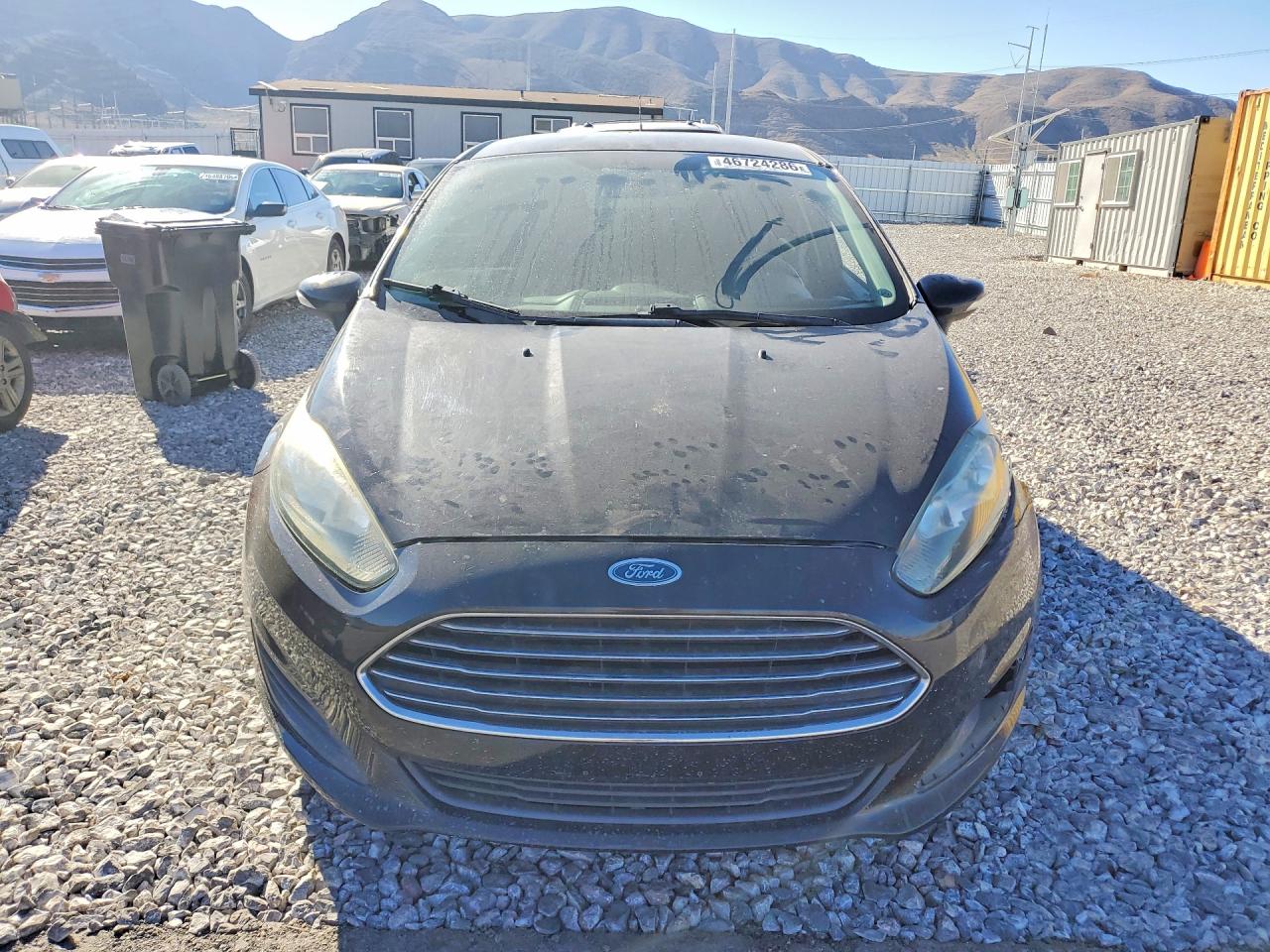 2014 Ford Fiesta Se Black vin: 3FADP4BJ8EM133609