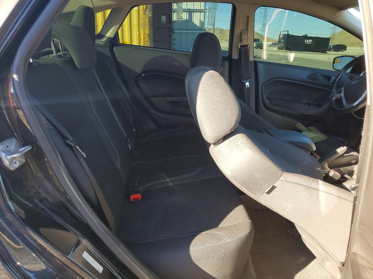 2014 Ford Fiesta Se Black vin: 3FADP4BJ8EM133609