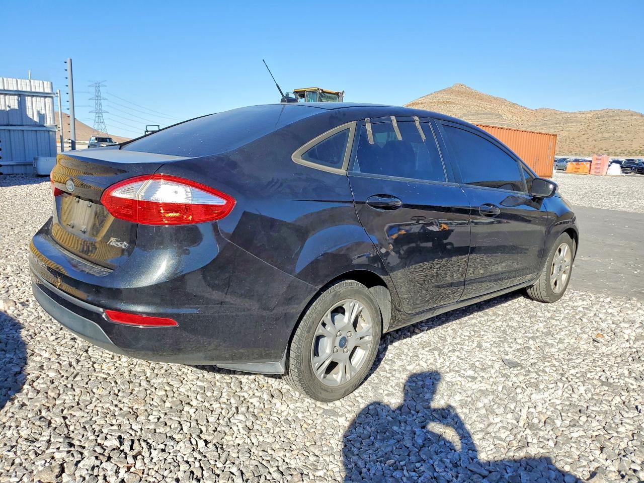 2014 Ford Fiesta Se Black vin: 3FADP4BJ8EM133609