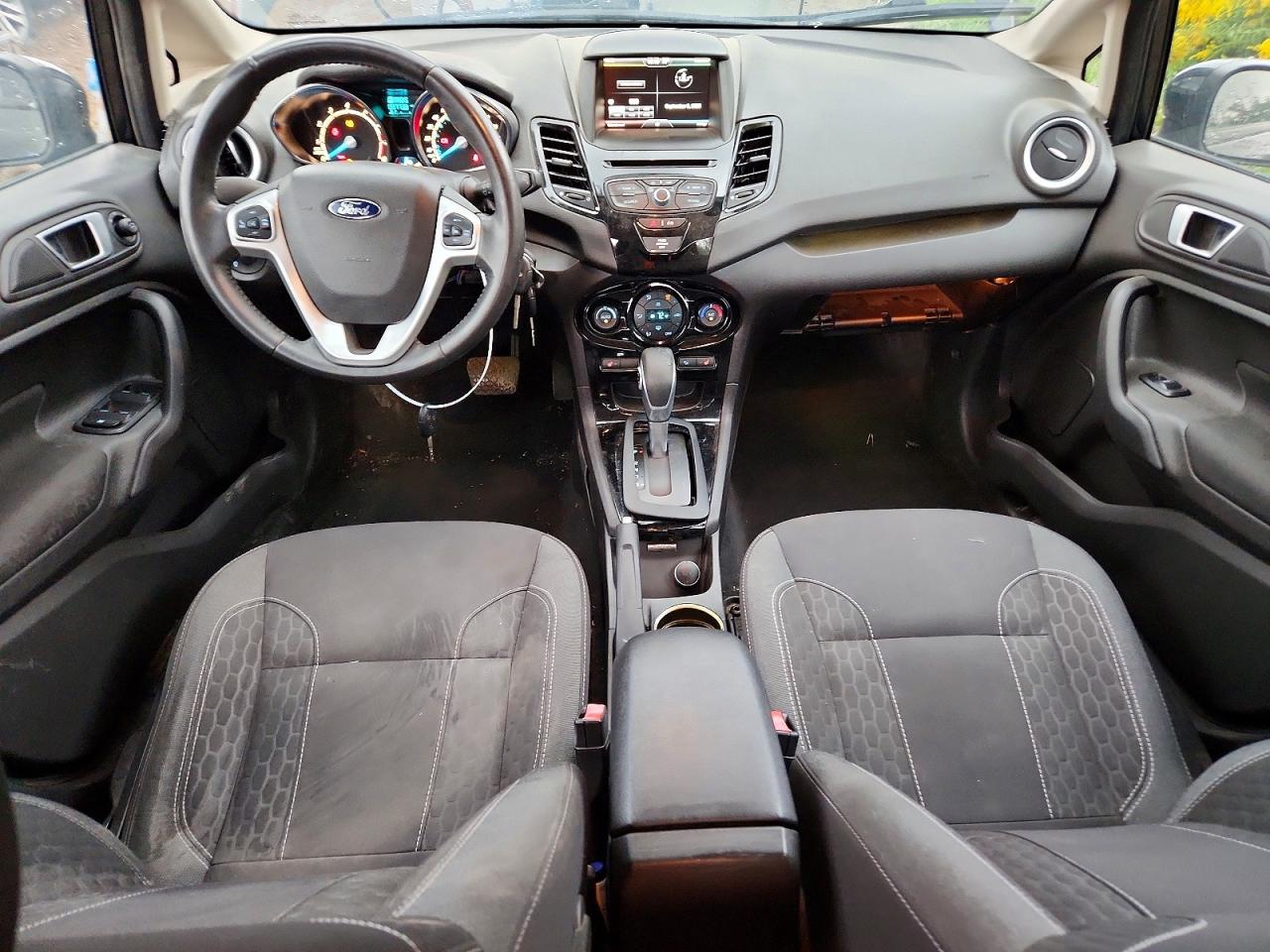 2014 Ford Fiesta Se Black vin: 3FADP4BJ8EM186357