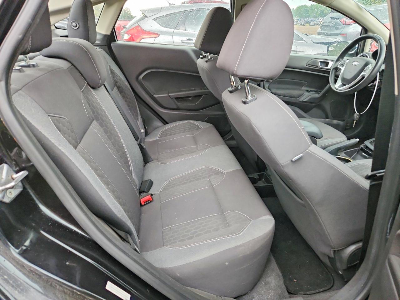 2014 Ford Fiesta Se Black vin: 3FADP4BJ8EM186357