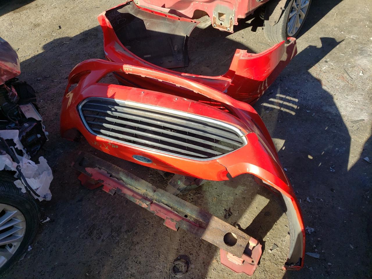 2014 Ford Fiesta Se Red vin: 3FADP4BJ8EM197018