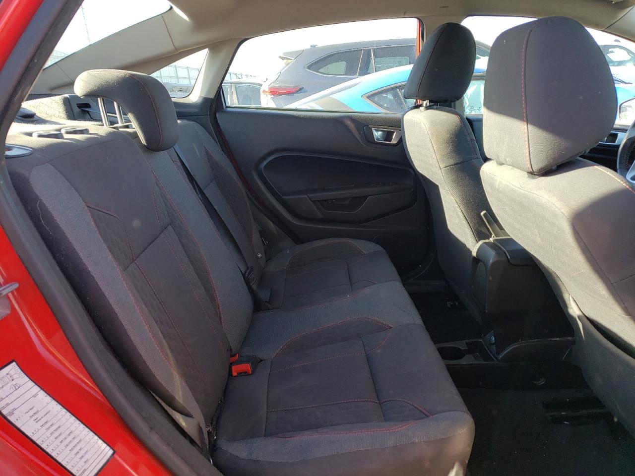 2014 Ford Fiesta Se Red vin: 3FADP4BJ8EM197018
