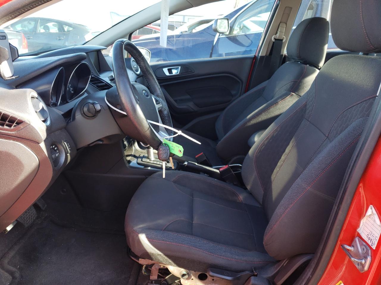 2014 Ford Fiesta Se Red vin: 3FADP4BJ8EM197018