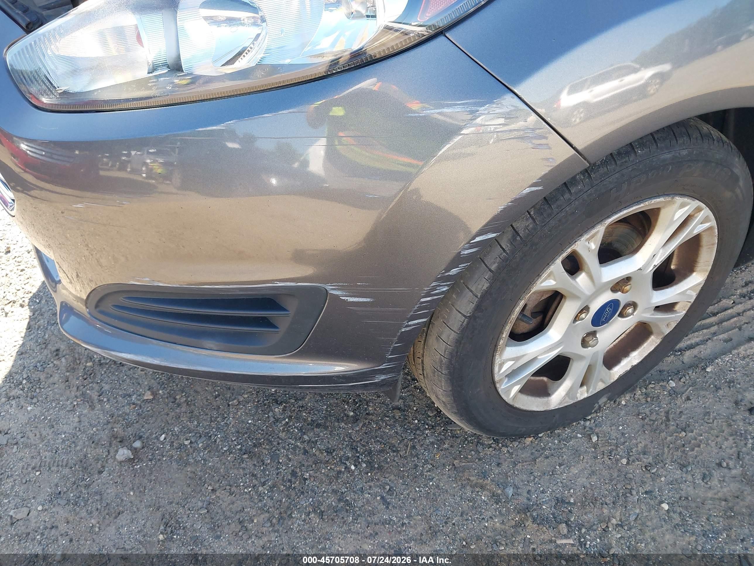 2014 Ford Fiesta Se Black vin: 3FADP4BJ8EM201648