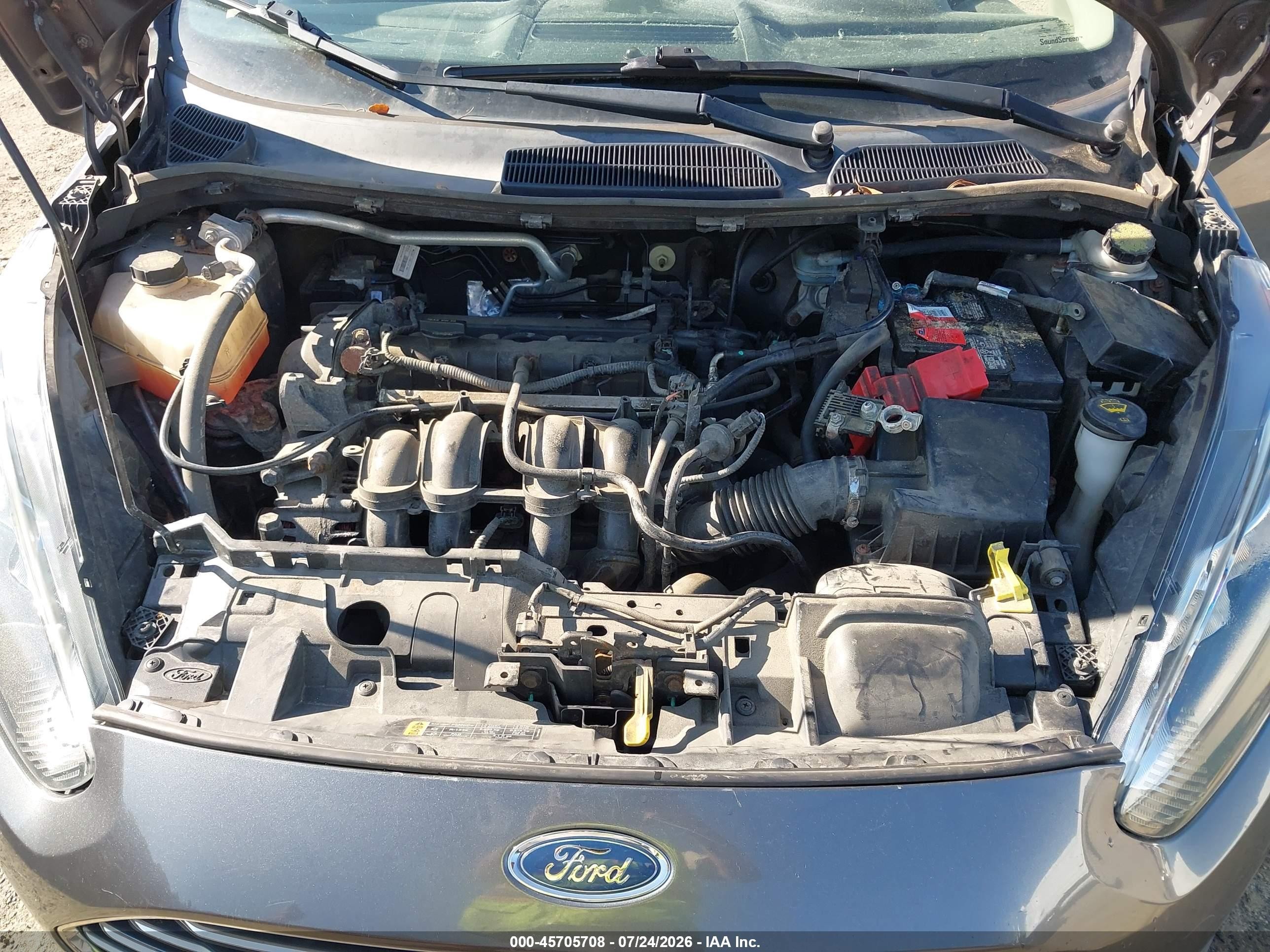 2014 Ford Fiesta Se Black vin: 3FADP4BJ8EM201648