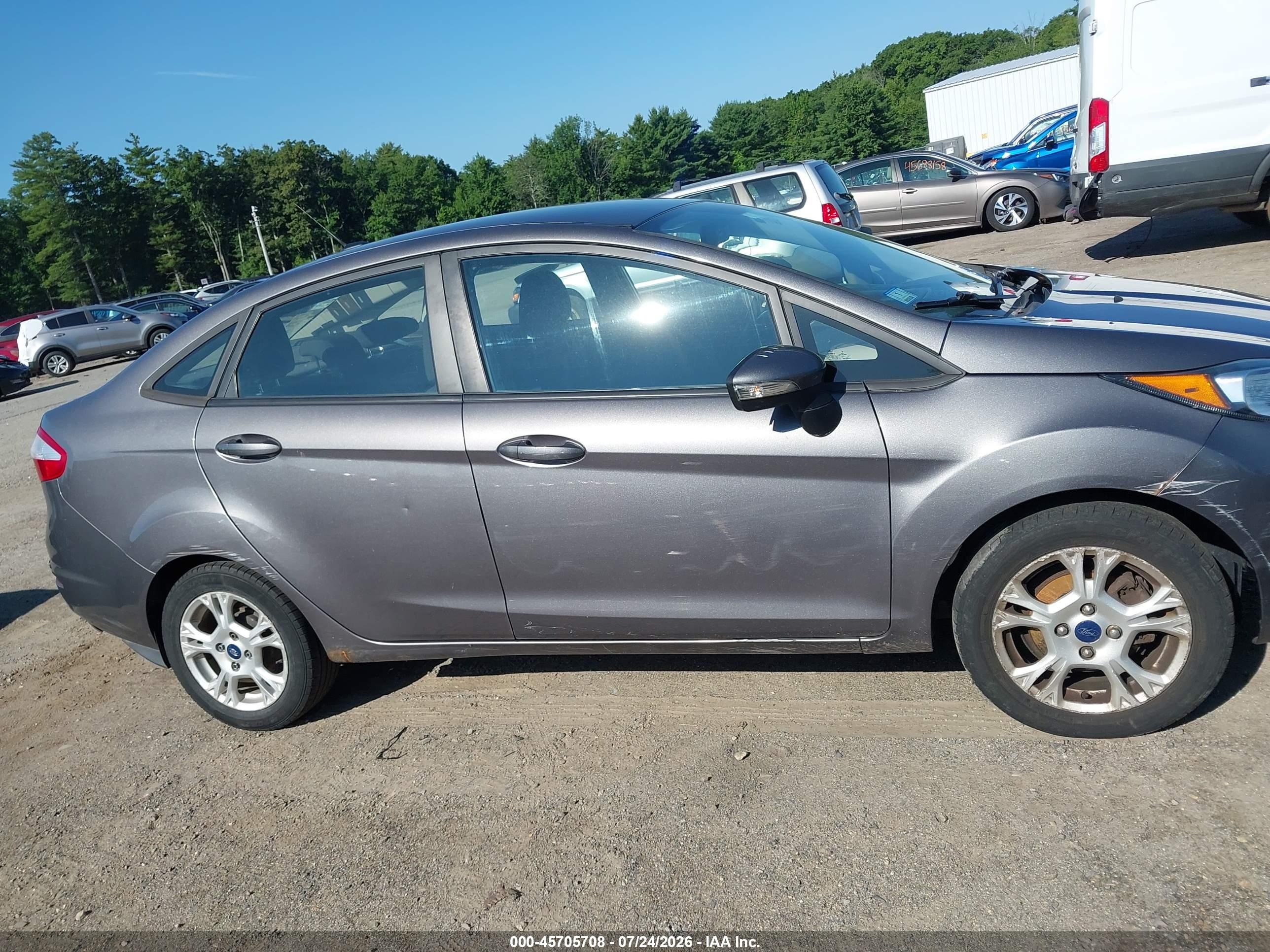 2014 Ford Fiesta Se Black vin: 3FADP4BJ8EM201648