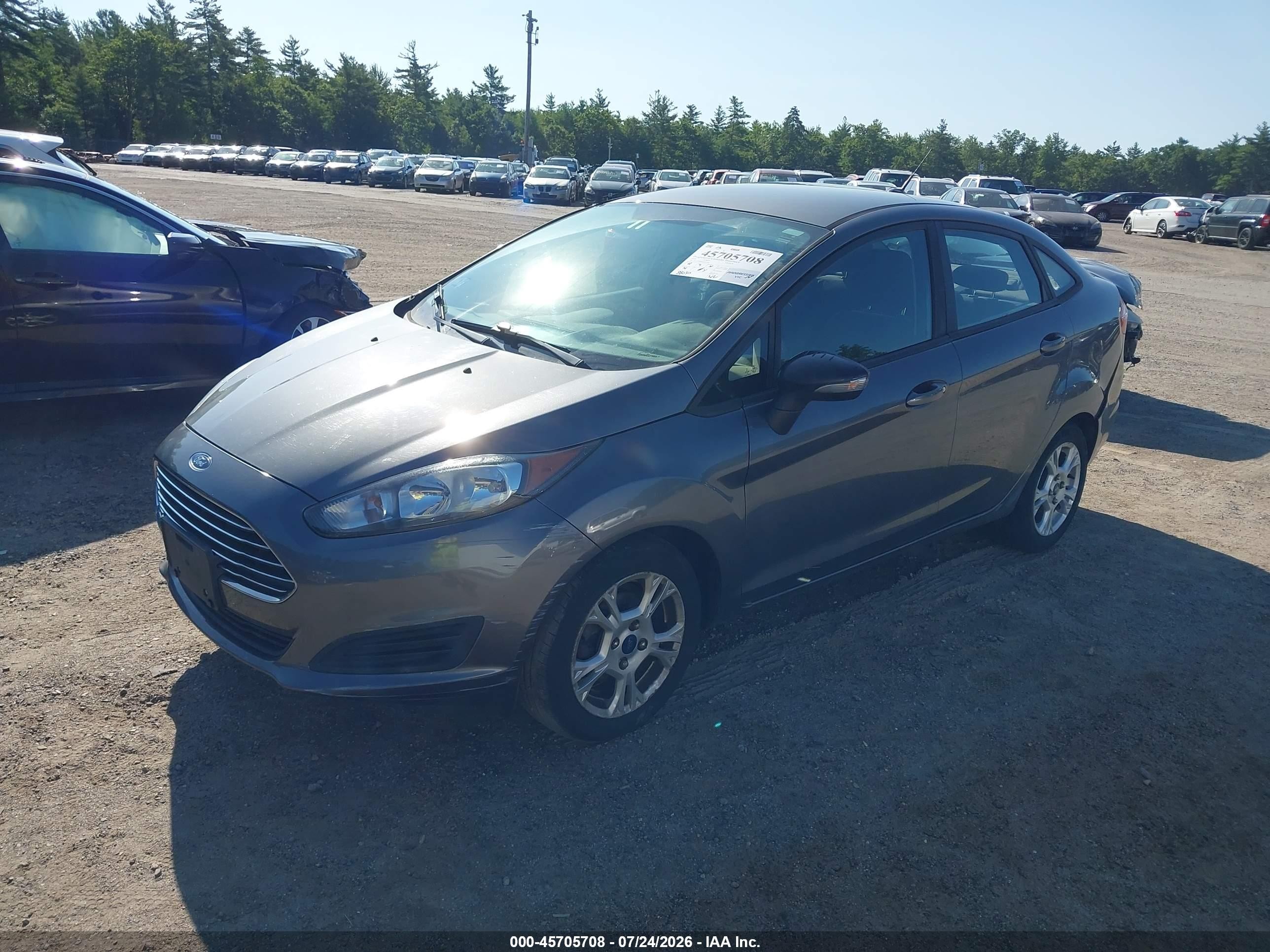 2014 Ford Fiesta Se Black vin: 3FADP4BJ8EM201648
