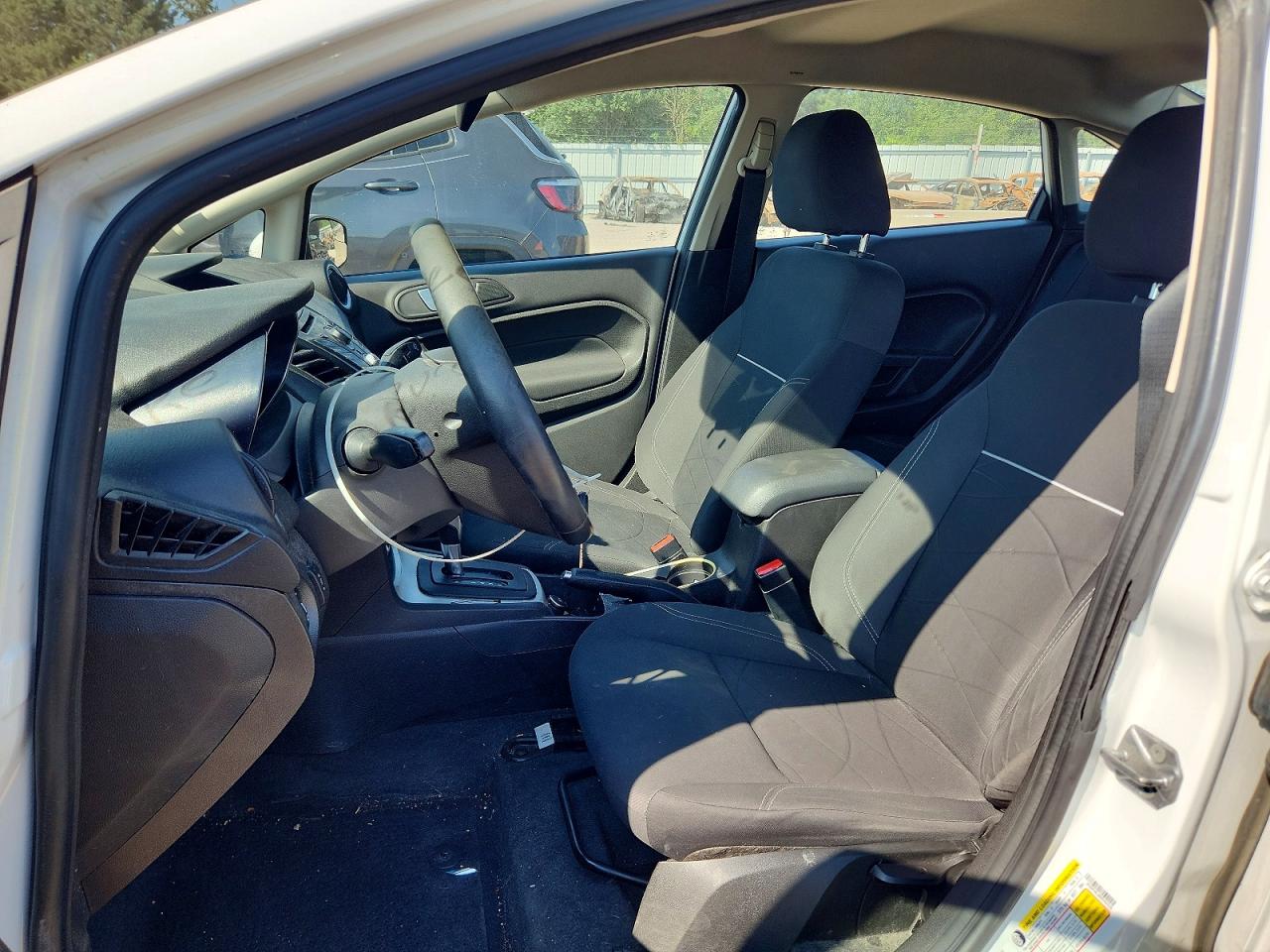 2014 Ford Fiesta Se White vin: 3FADP4BJ8EM202525