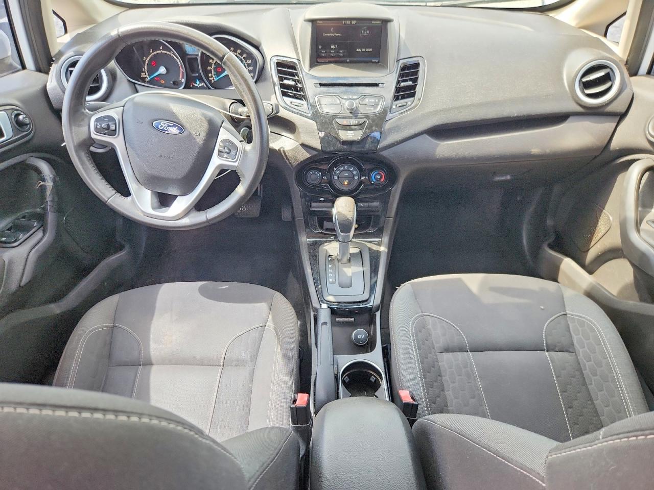 2014 Ford Fiesta Se White vin: 3FADP4BJ8EM243253